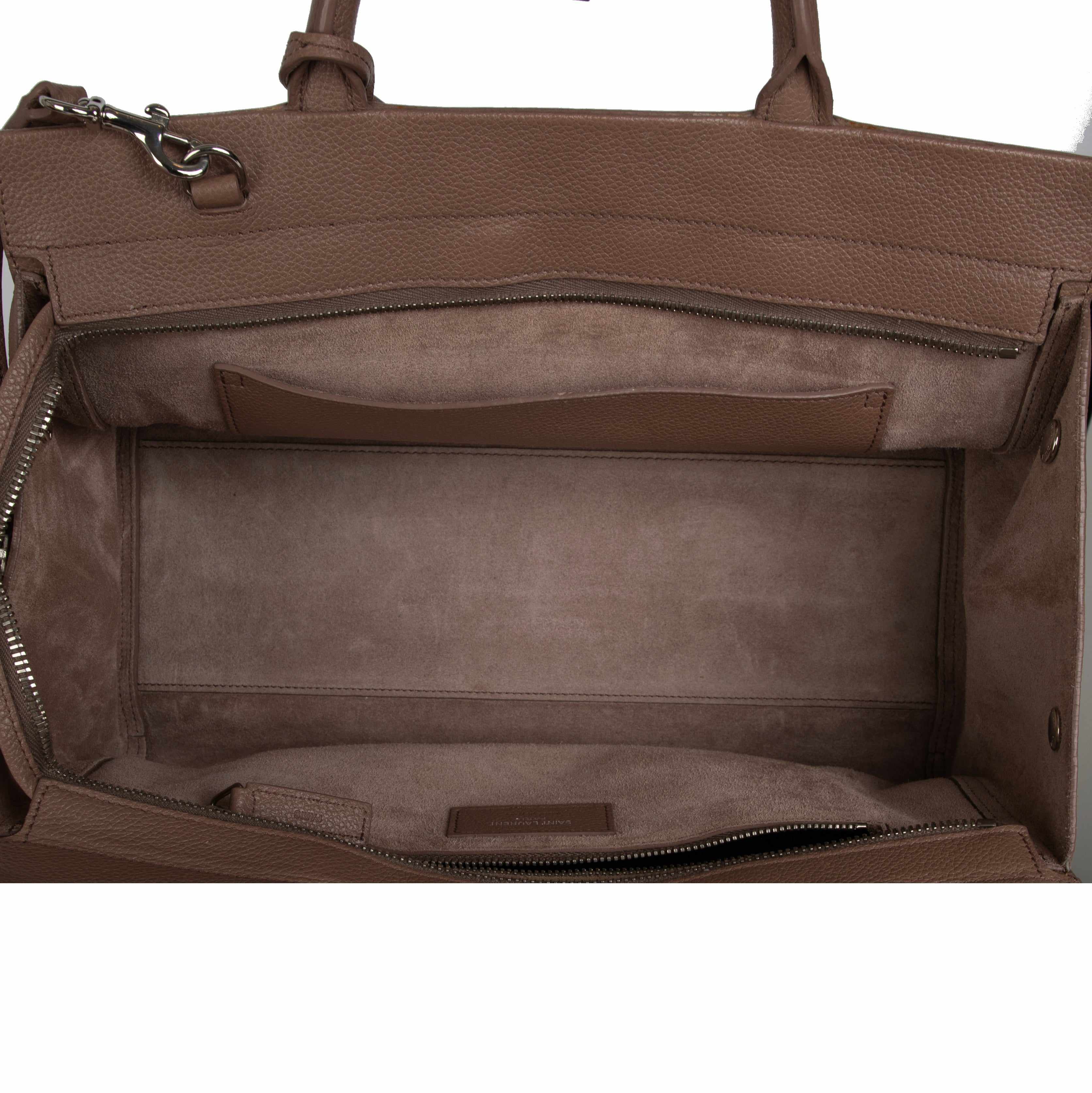 Saint Laurent Small Rive Gauche Cabas w/ Strap