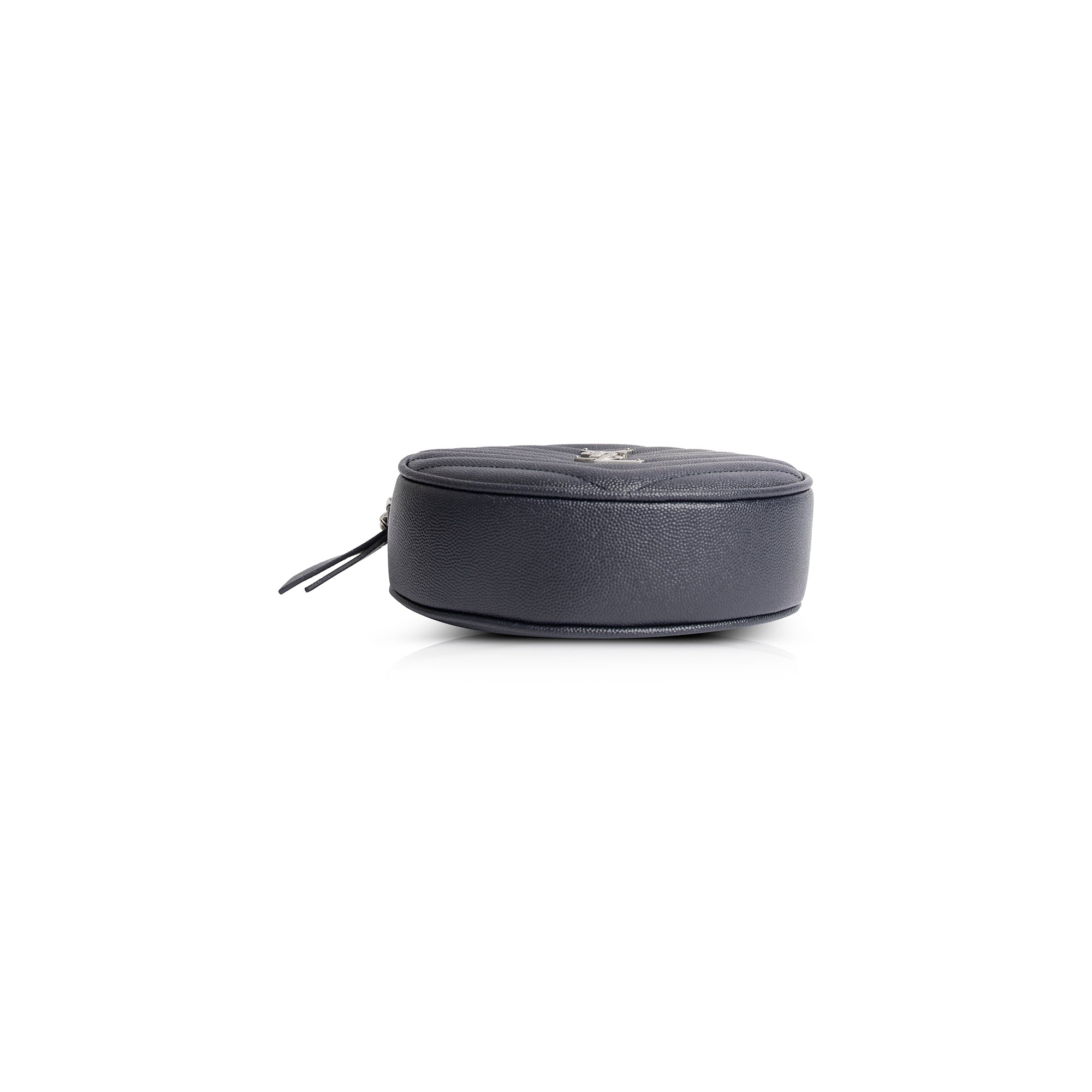 Saint Laurent Vinyle Round Monogram Camera Bag