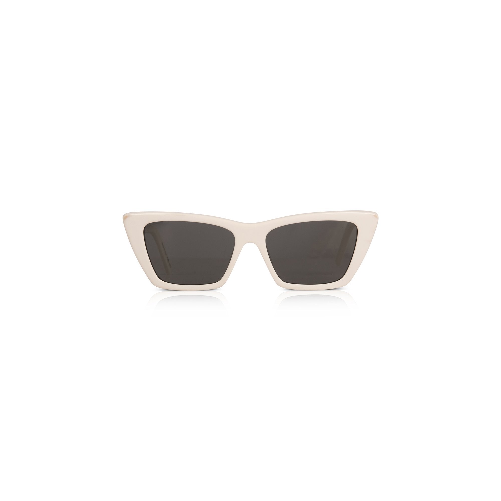 Saint Laurent White SL 276 MICA Sunglasses w/ Case