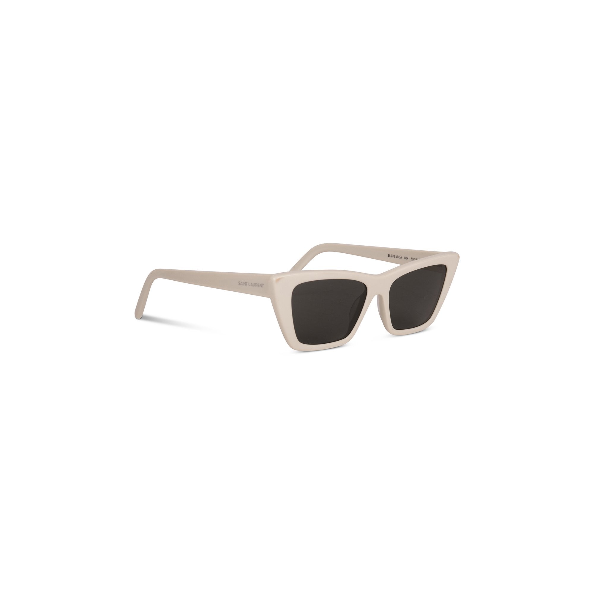 Saint Laurent White SL 276 MICA Sunglasses w/ Case