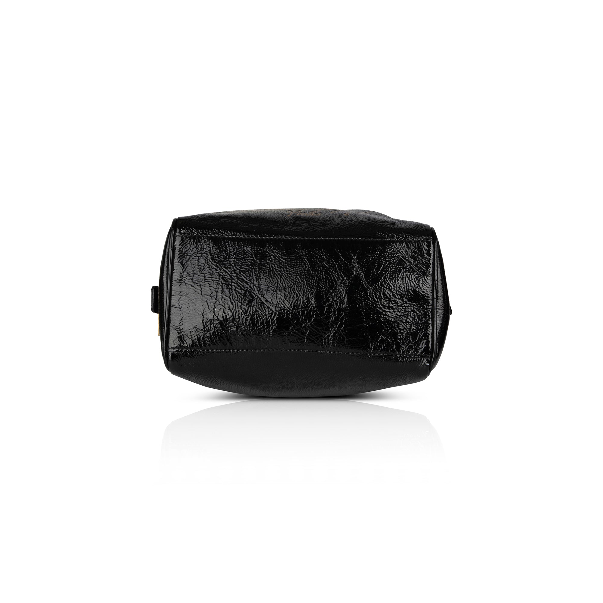 Saint Laurent Y Mail Patent Leather Handle Bag