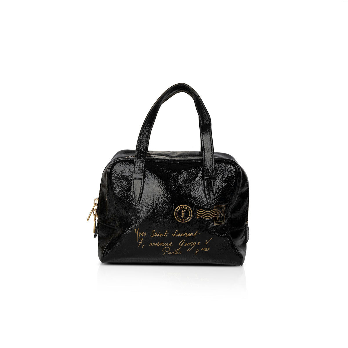 Saint Laurent Y Mail Patent Leather Handle Bag – OLIVER'S