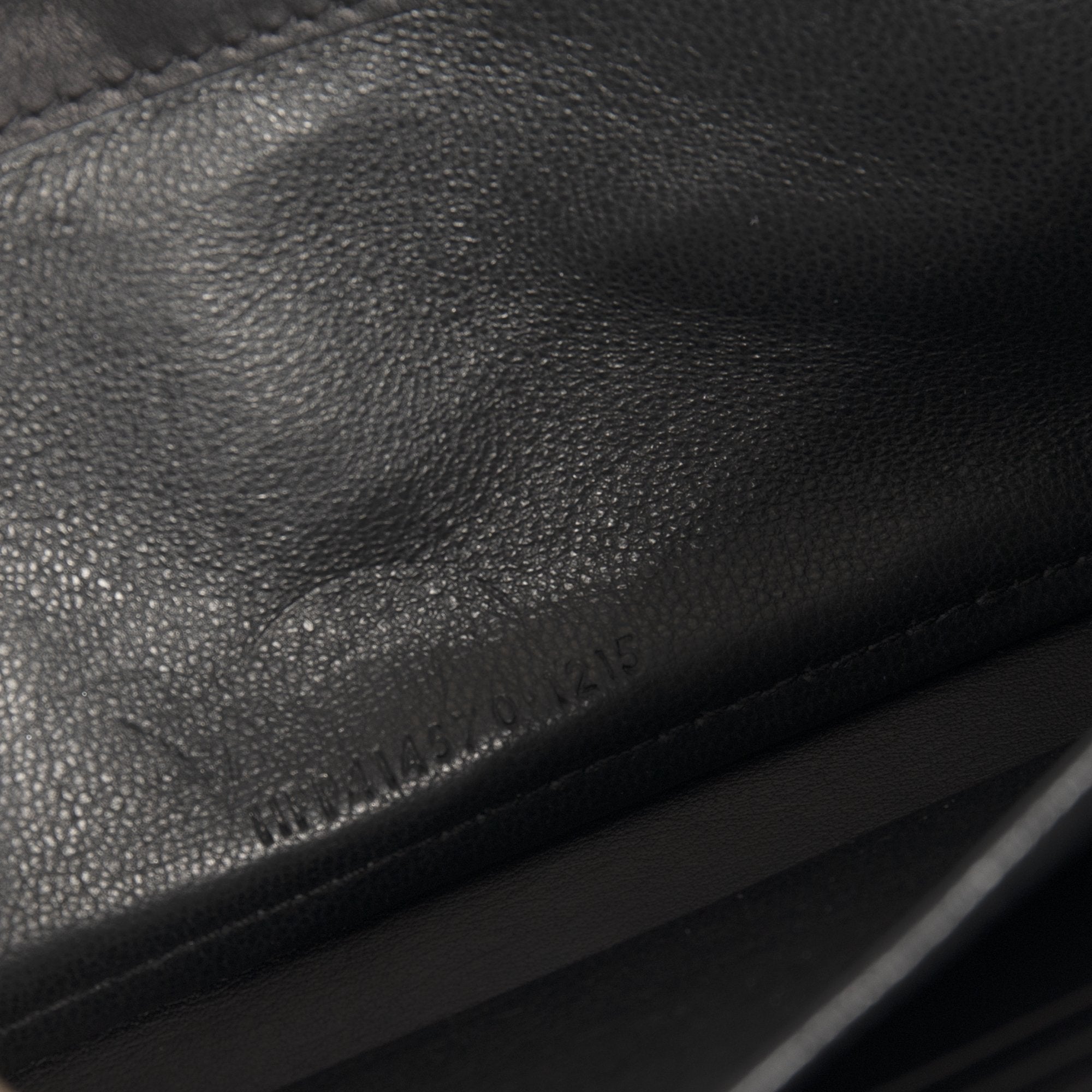 Saint Laurent YSL Line Zip Around Wallet