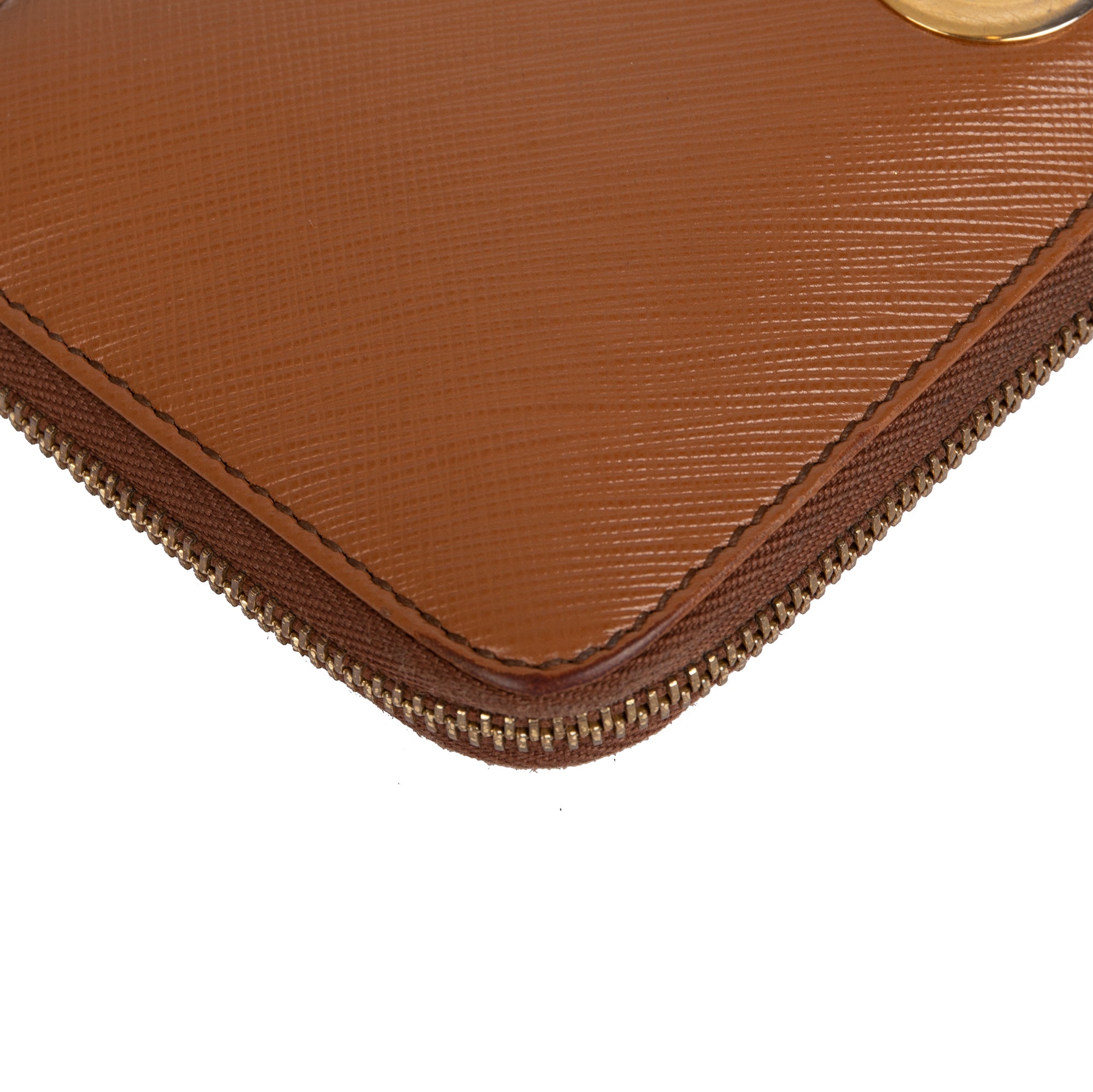 Salvatore Ferragamo Double Gancio Zip-Around Wallet