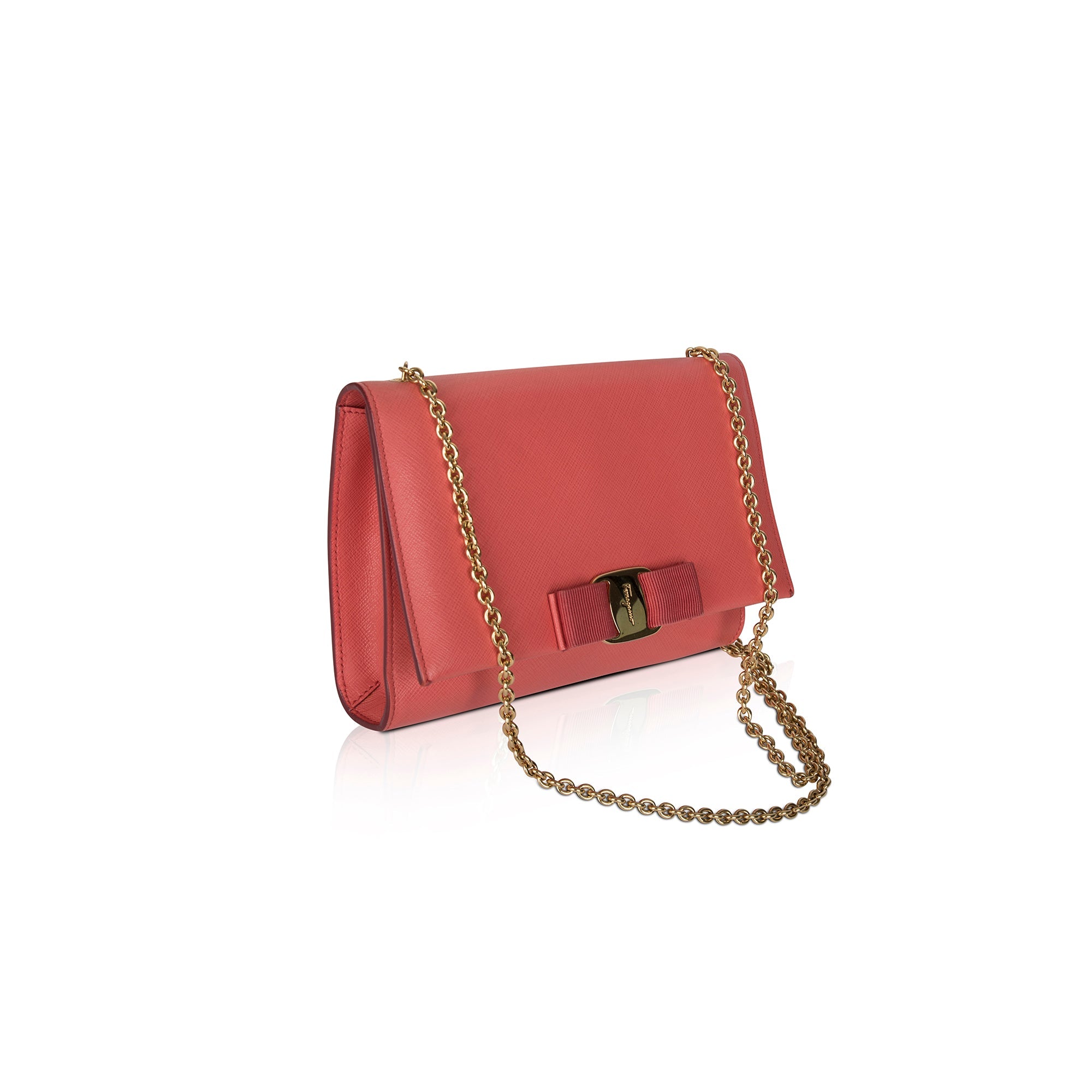 Salvatore Ferragamo Miss Vara Bow Wallet On Chain