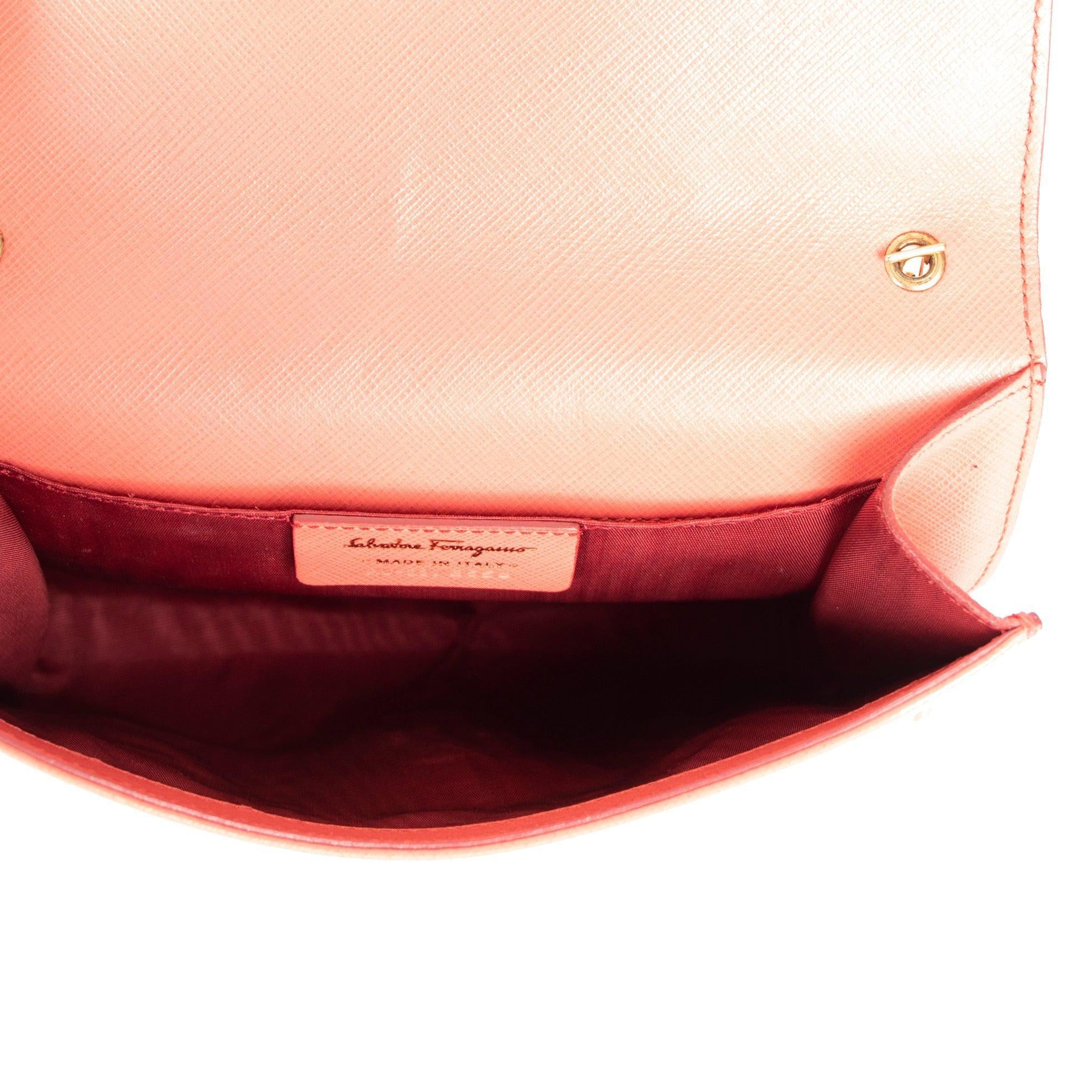 Salvatore Ferragamo Miss Vara Bow Wallet On Chain