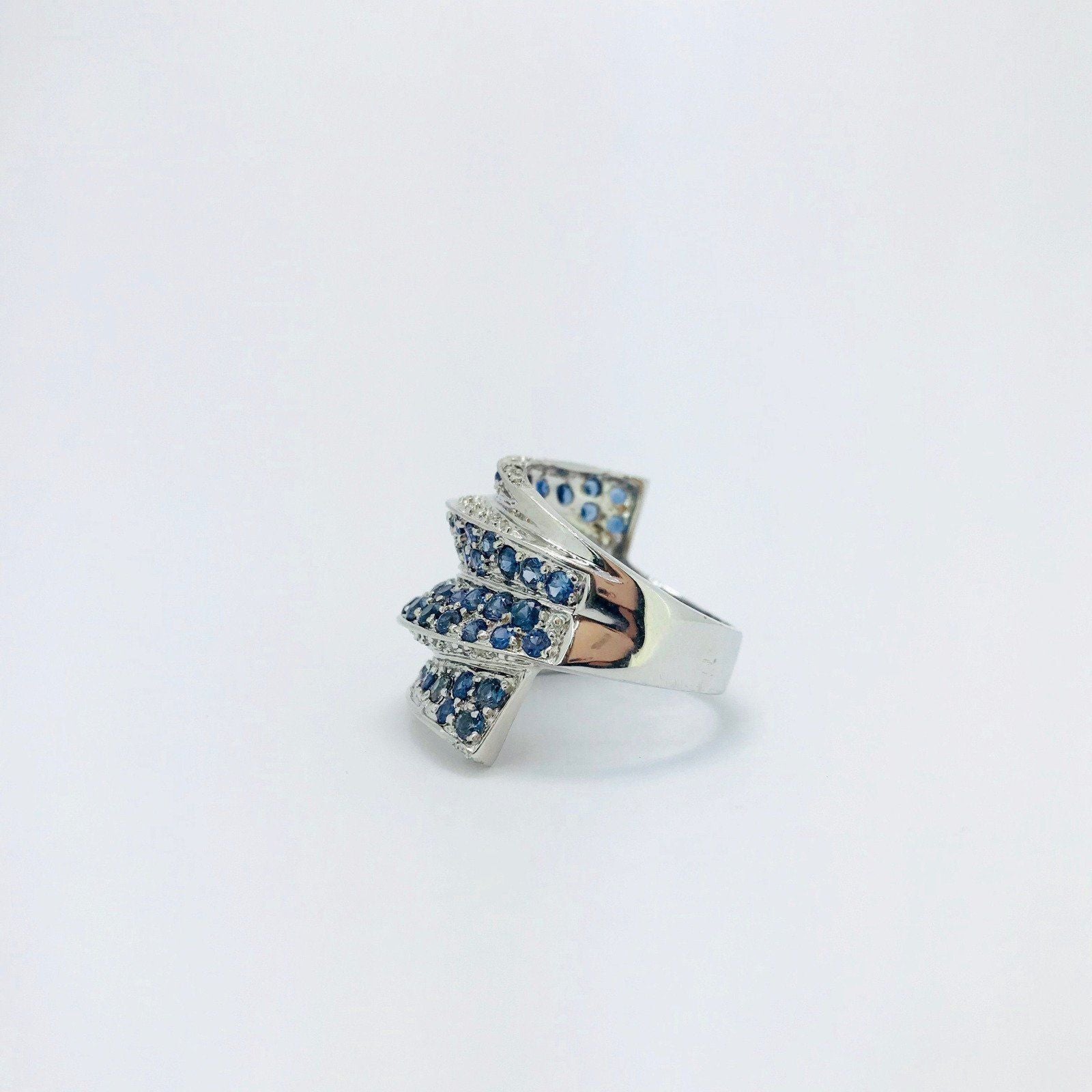 Sapphire and Diamond Ring