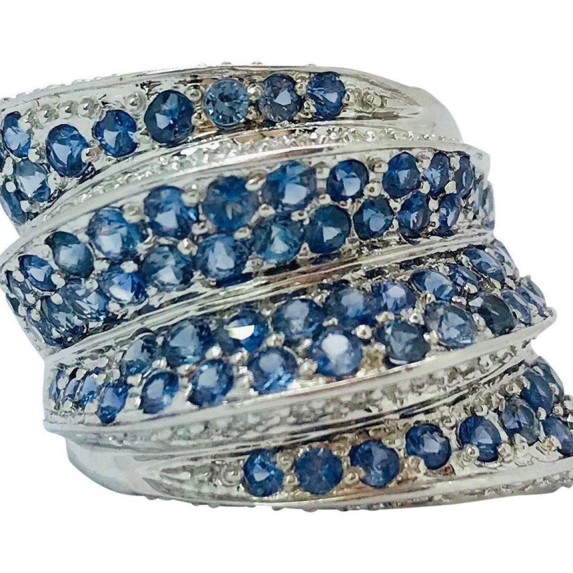 Sapphire and Diamond Ring