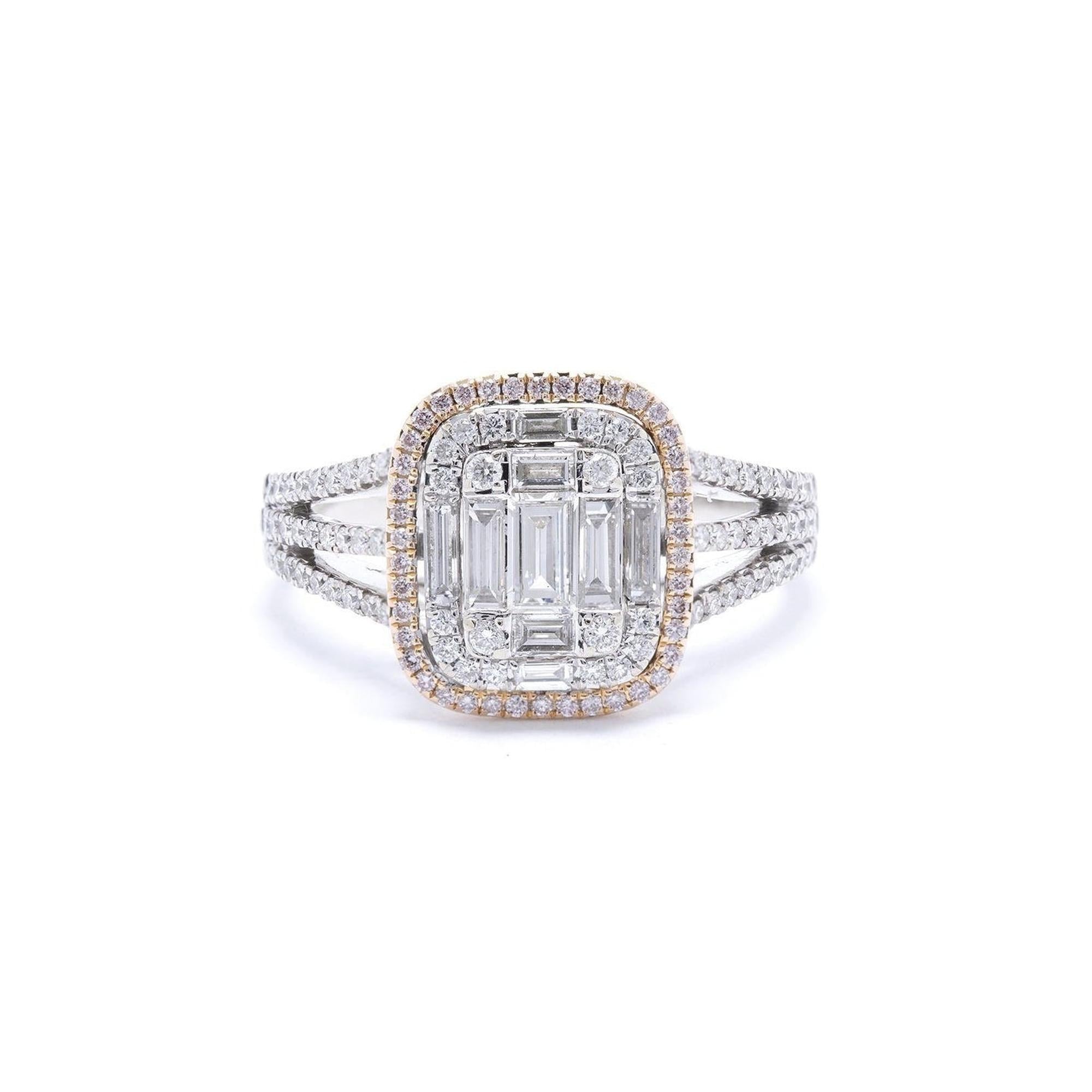 Simon G Diamond Engagement Ring