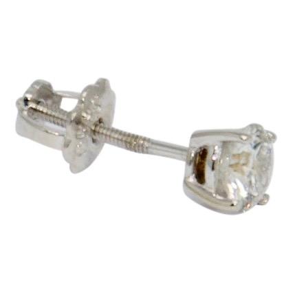 Single Diamond Stud Earring