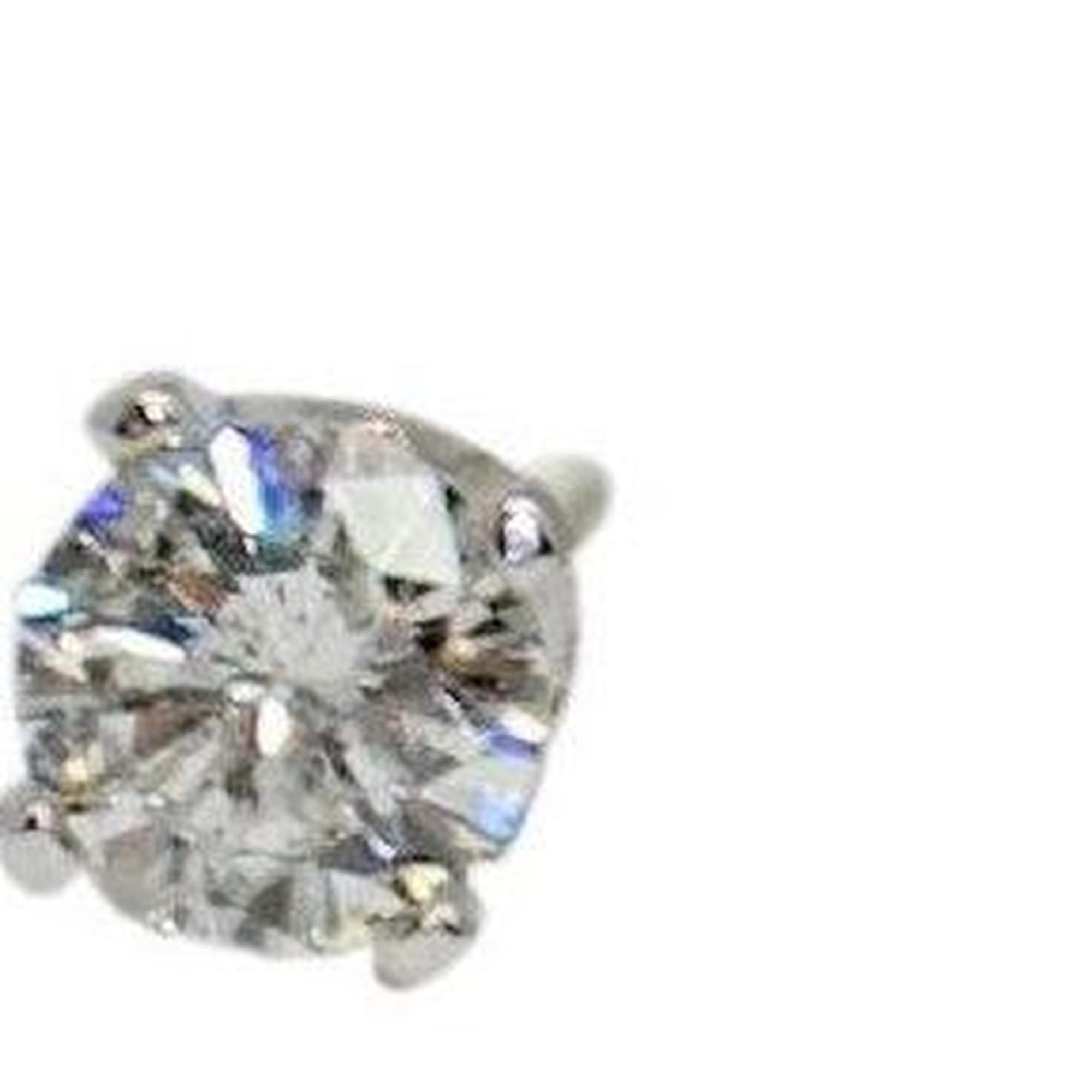 Single Diamond Stud Earring