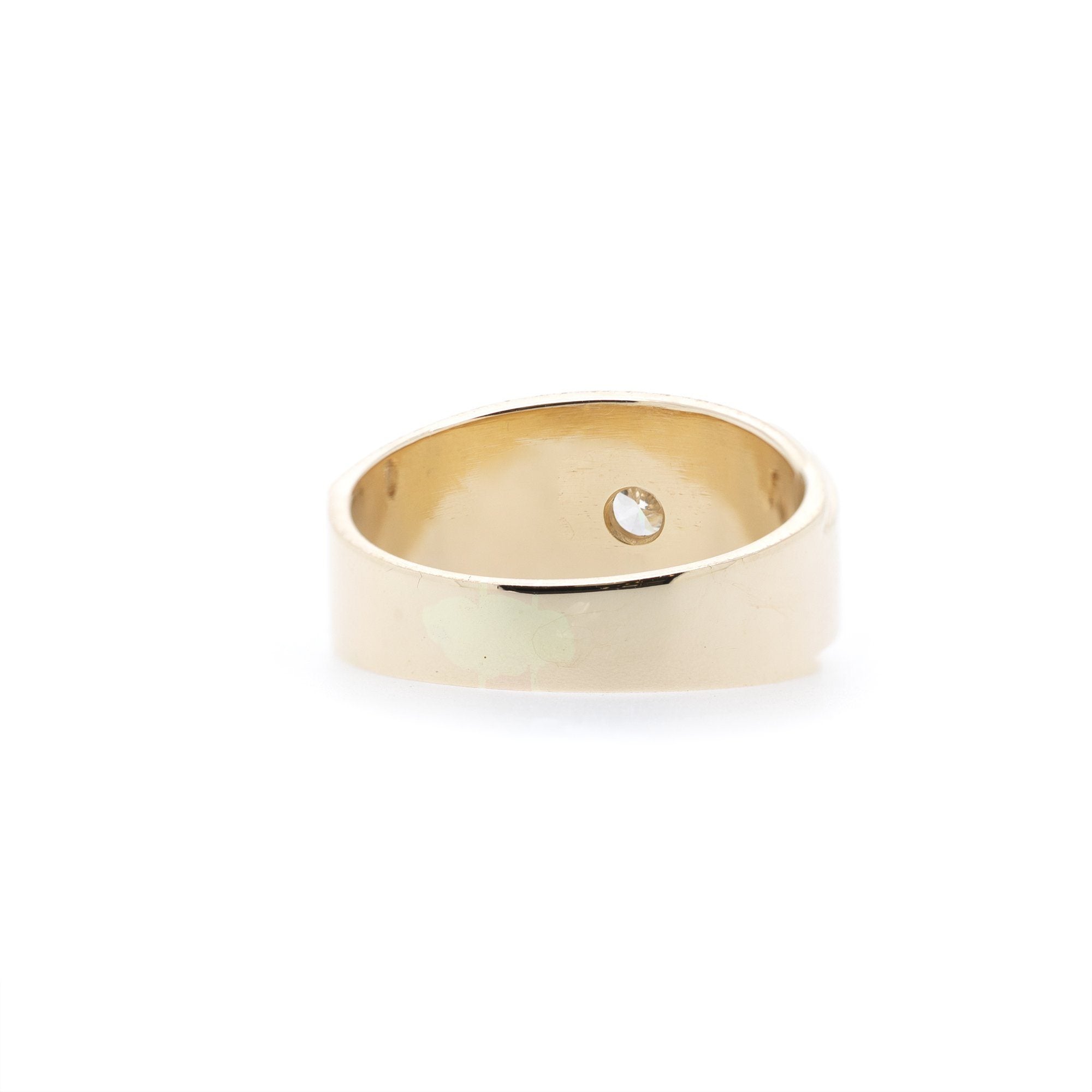 Solitaire Diamond Gent's Ring