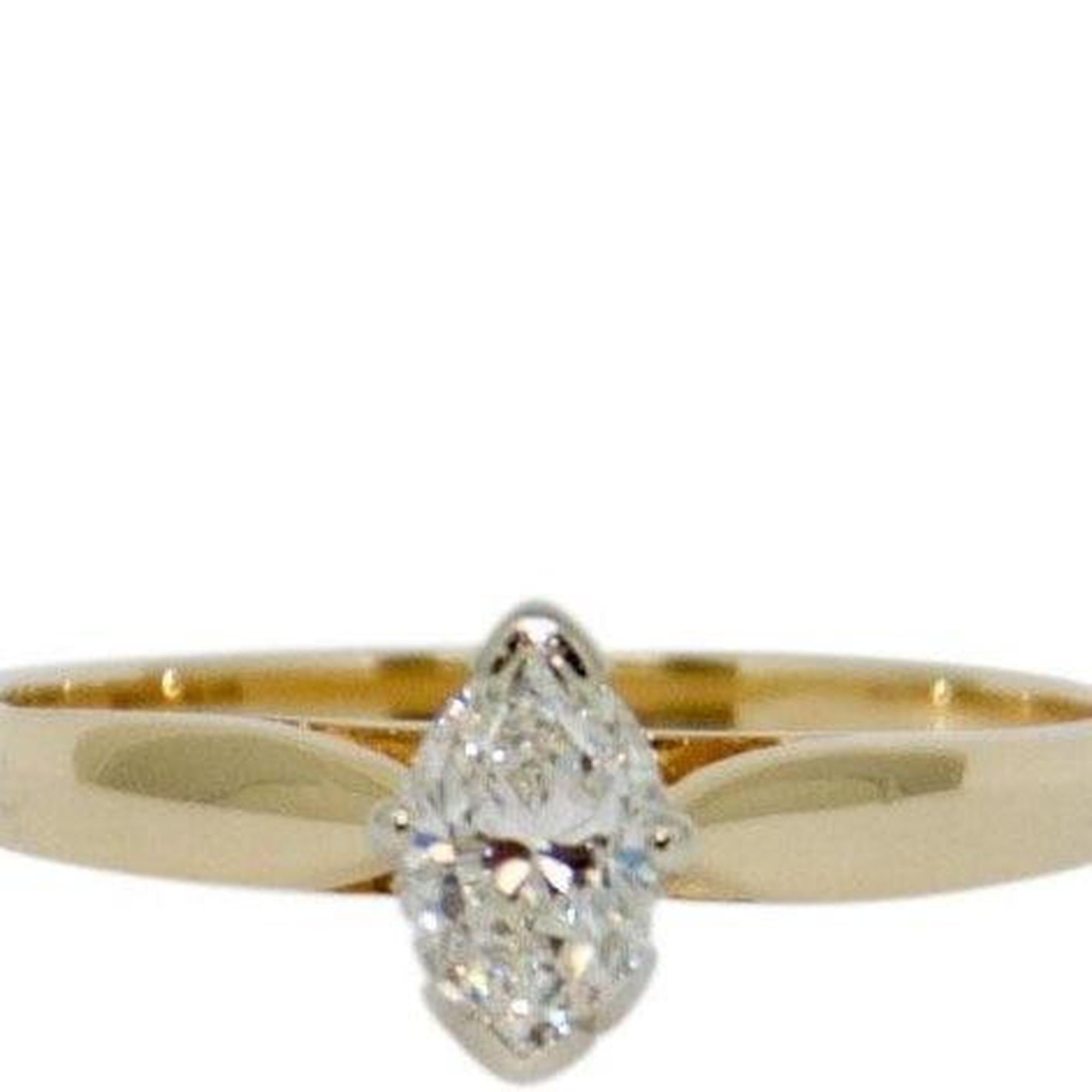 Solitaire Marquise Cut Diamond Engagement Ring