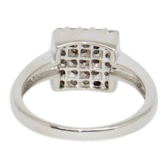 Square Top Diamond Ring
