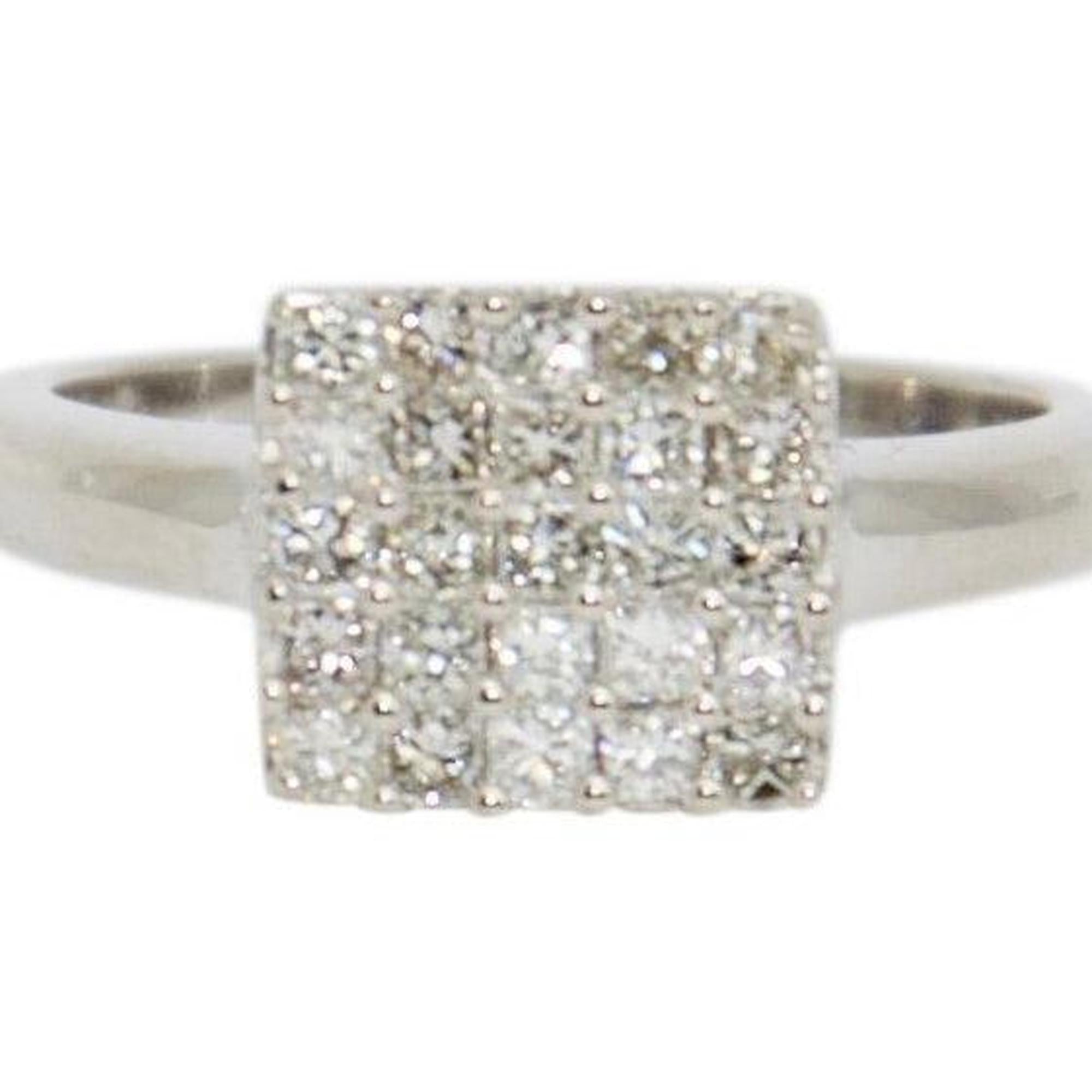 Square Top Diamond Ring