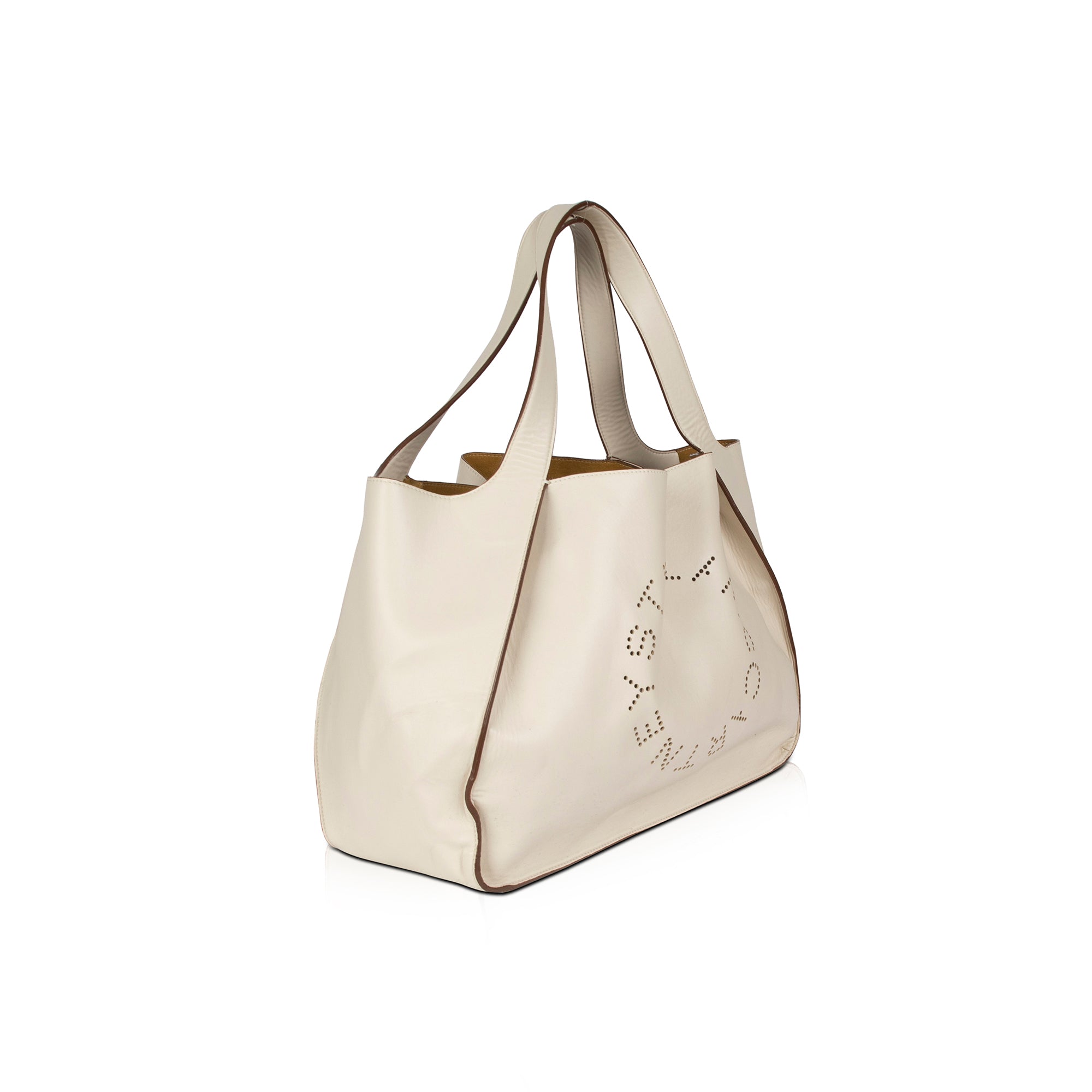 Stella McCartney Faux Leather East West Alter Tote w/ Pouch