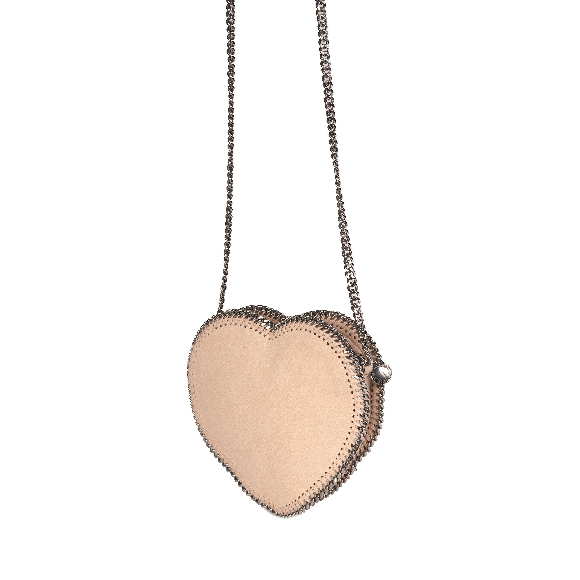 Stella McCartney Shaggy Deer Falabella Heart Crossbody