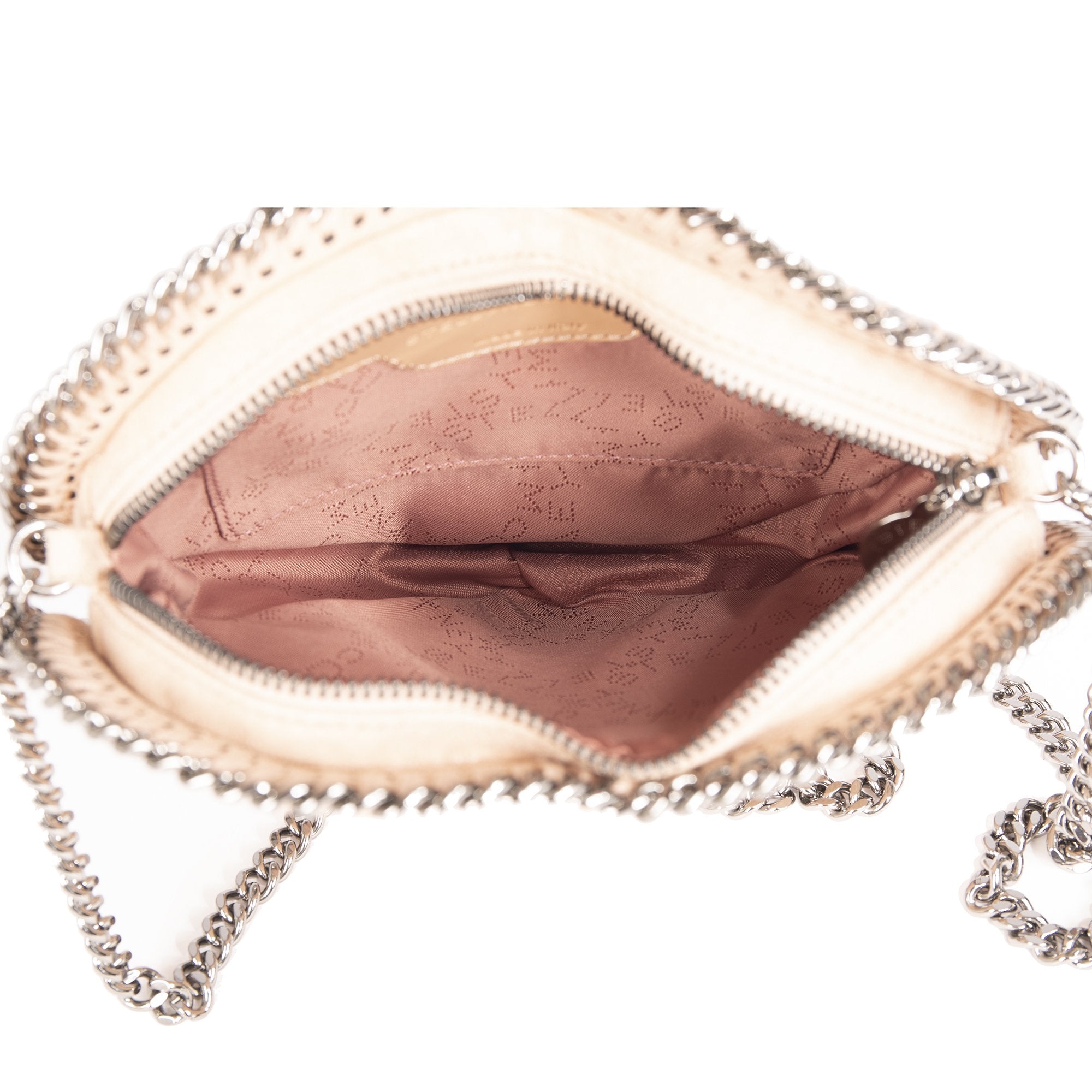 Stella McCartney Shaggy Deer Falabella Heart Crossbody