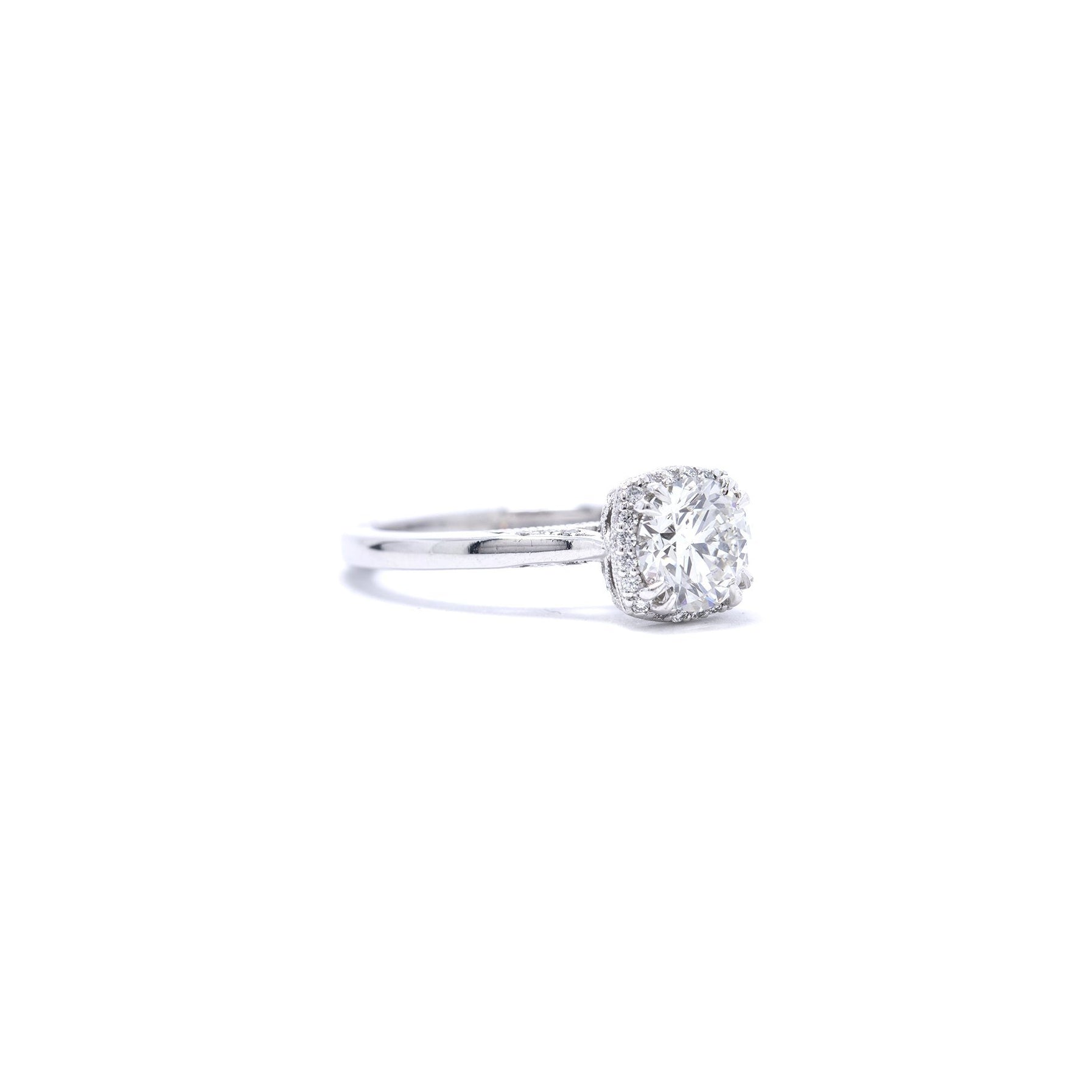 Tacori Diamond Engagement Ring w/ GIA Report