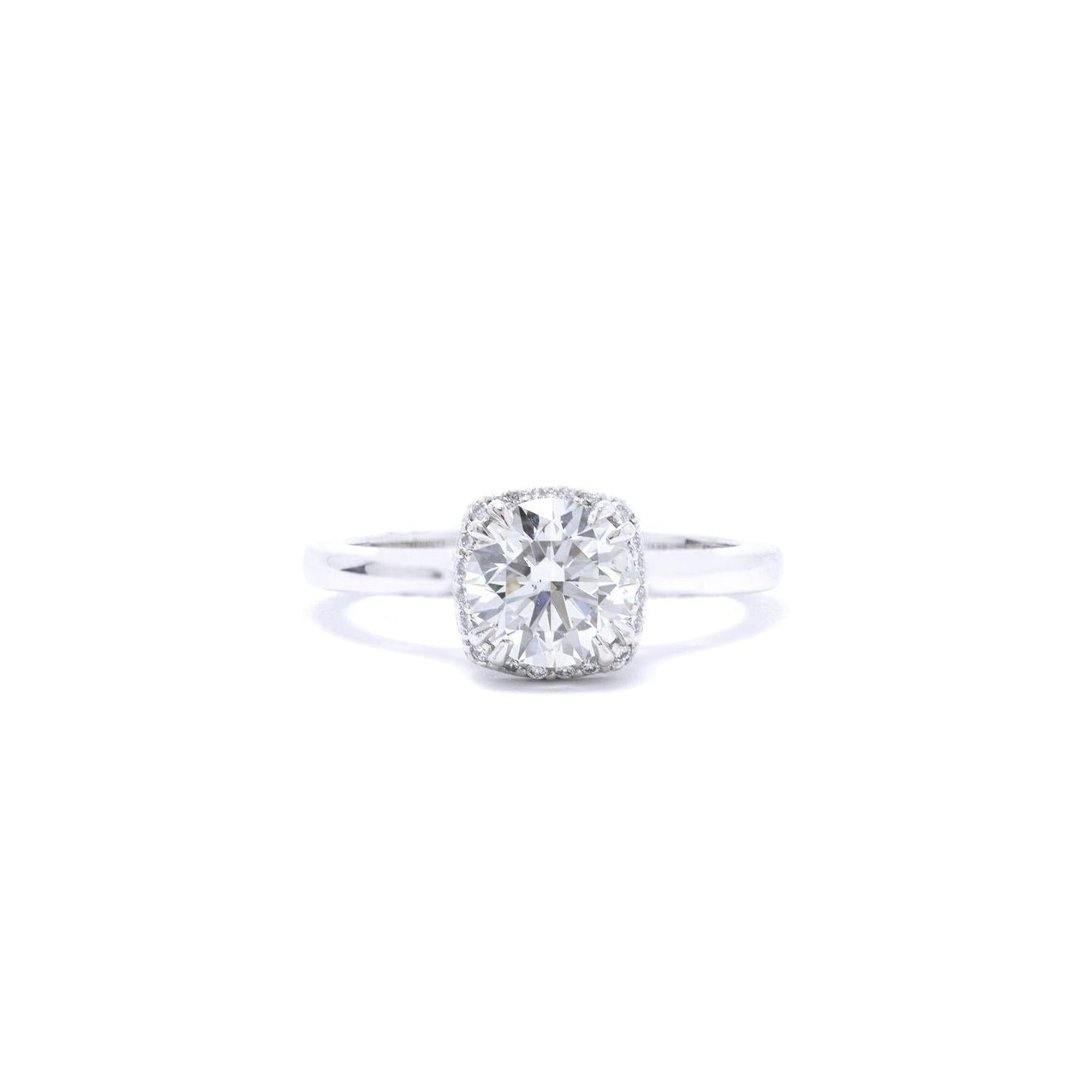 Tacori Diamond Engagement Ring w/ GIA Report