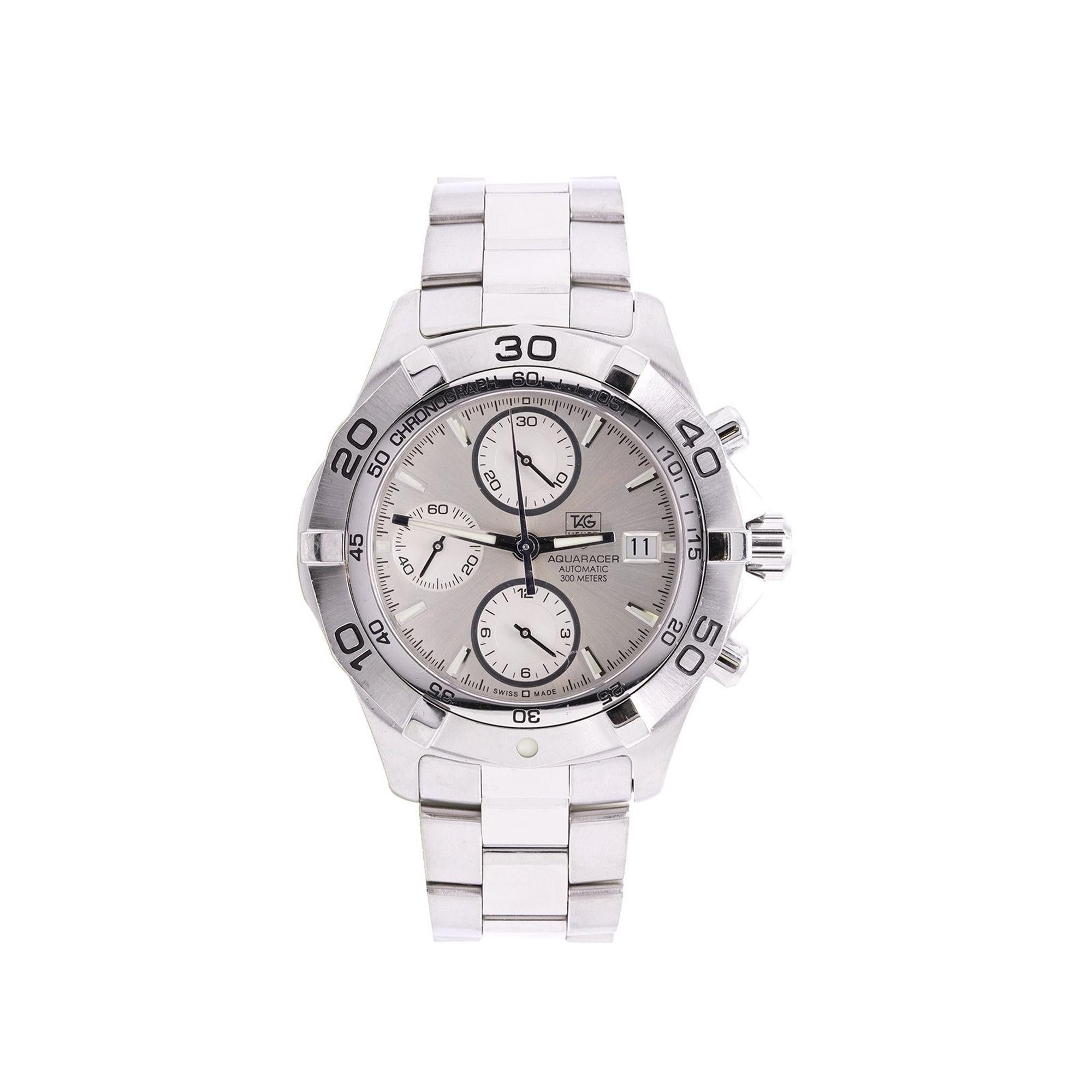 Tag Heuer Aquaracer Automatic Chronograph Watch w/ Box