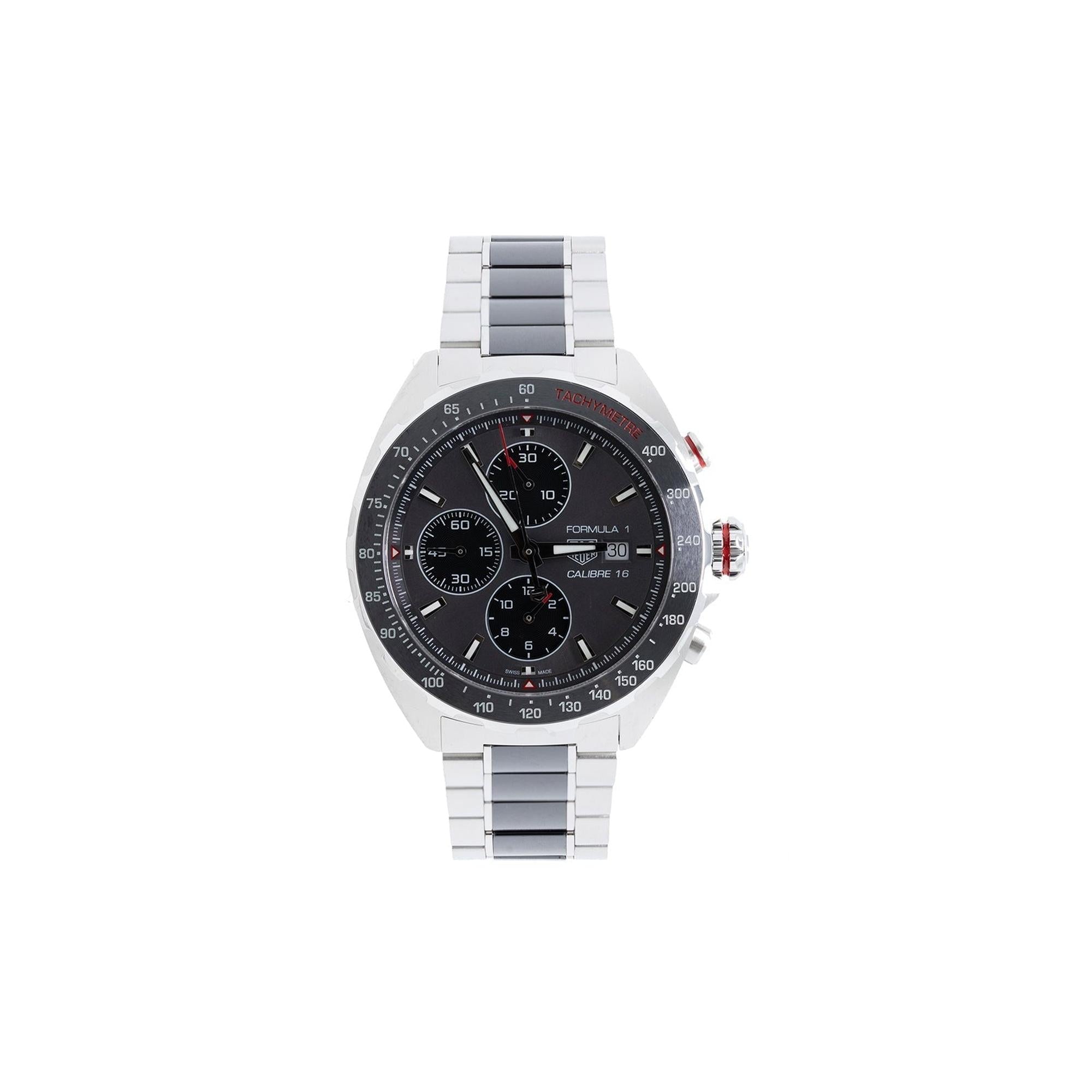 Tag Heuer Formula 1 44 mm Chronograph Watch w/ Box & Papers