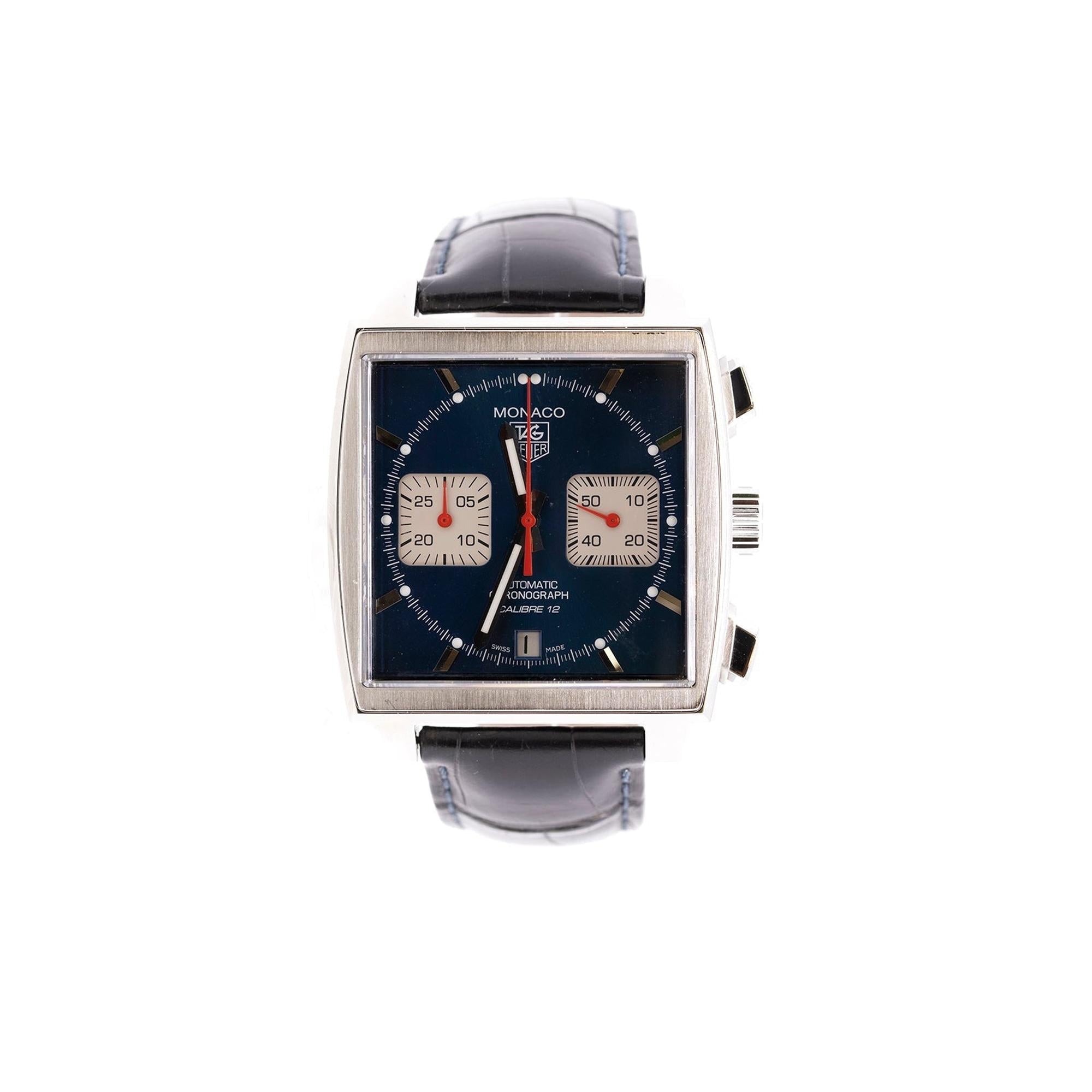 Tag Heuer Monaco Steve Mcqueen Automatic Chronograph Watch