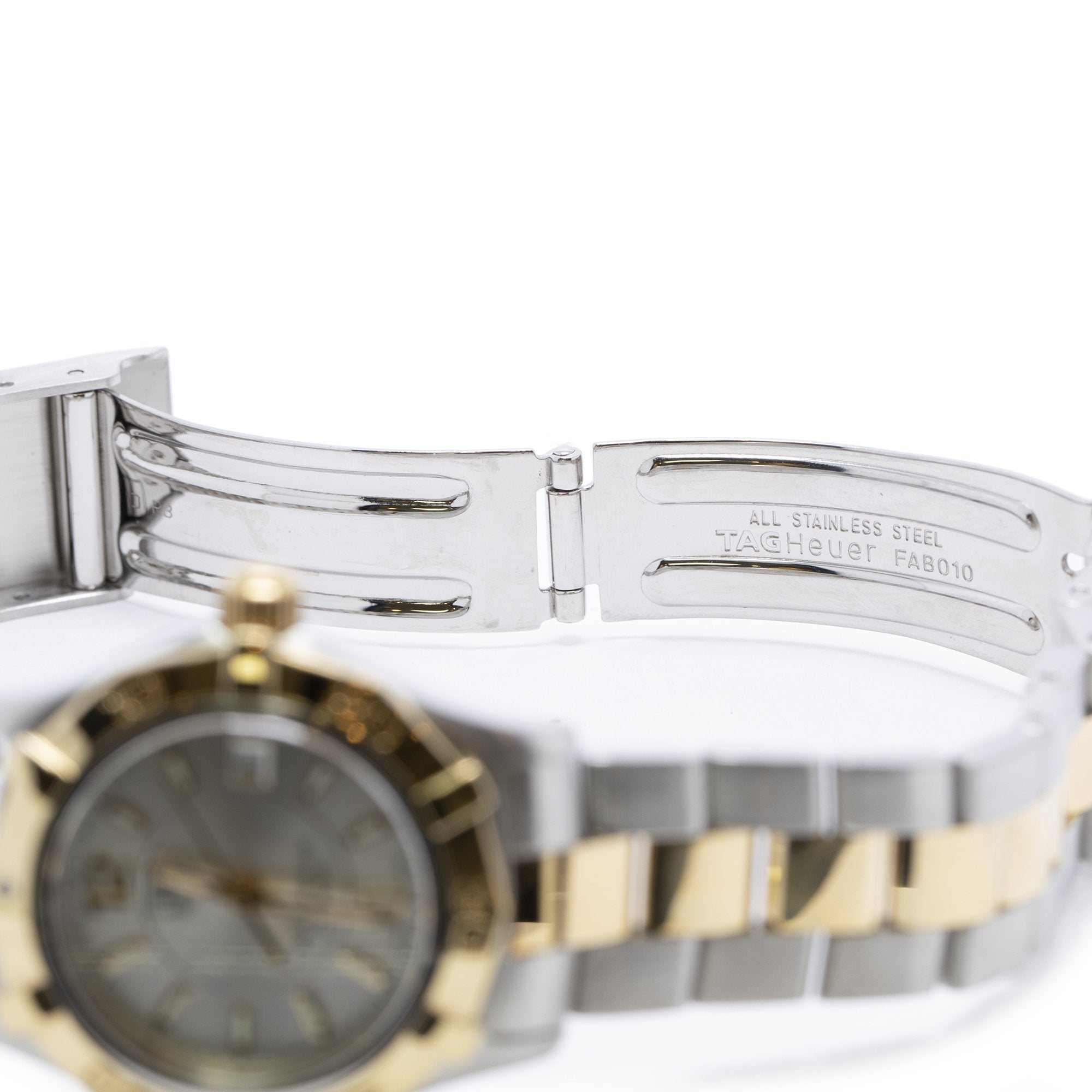 Tag Heuer Two-Tone Aquaracer Watch w/ Box