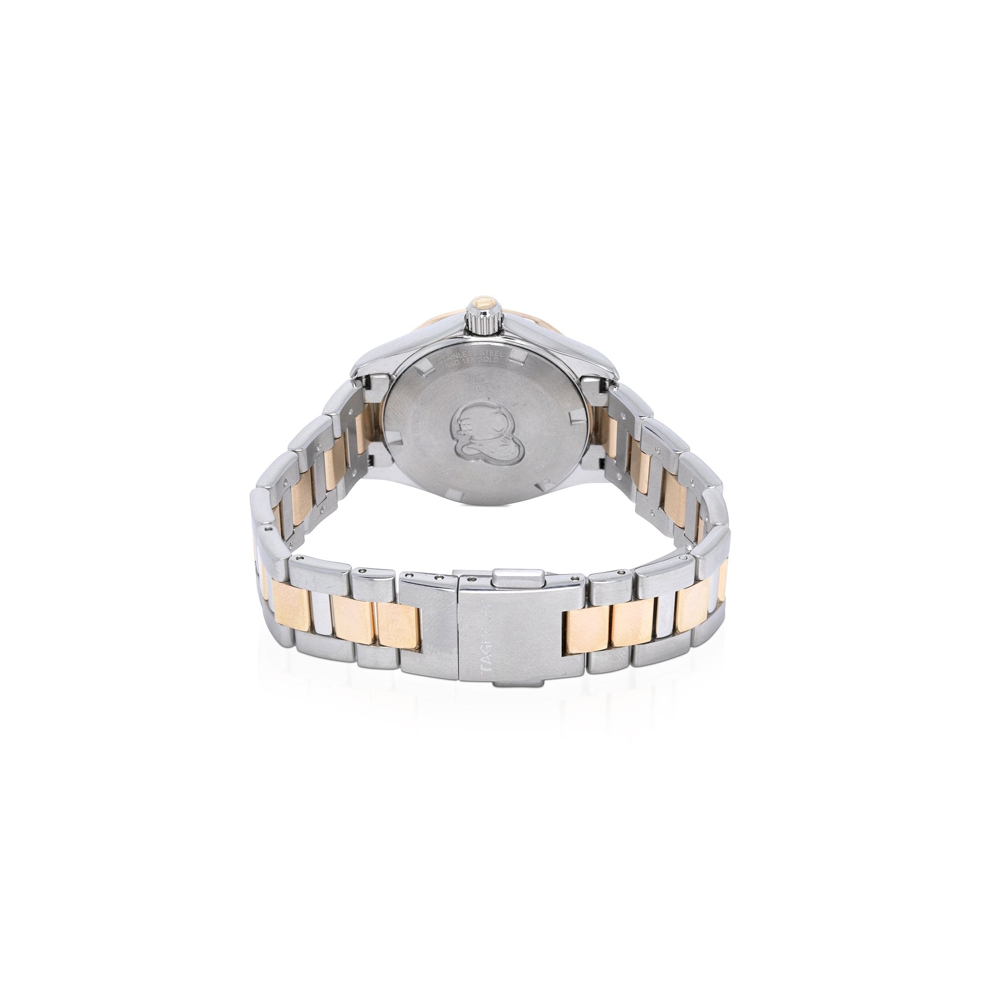 Tag Heuer Two-Tone Diamond Aquaracer Watch w/ Box