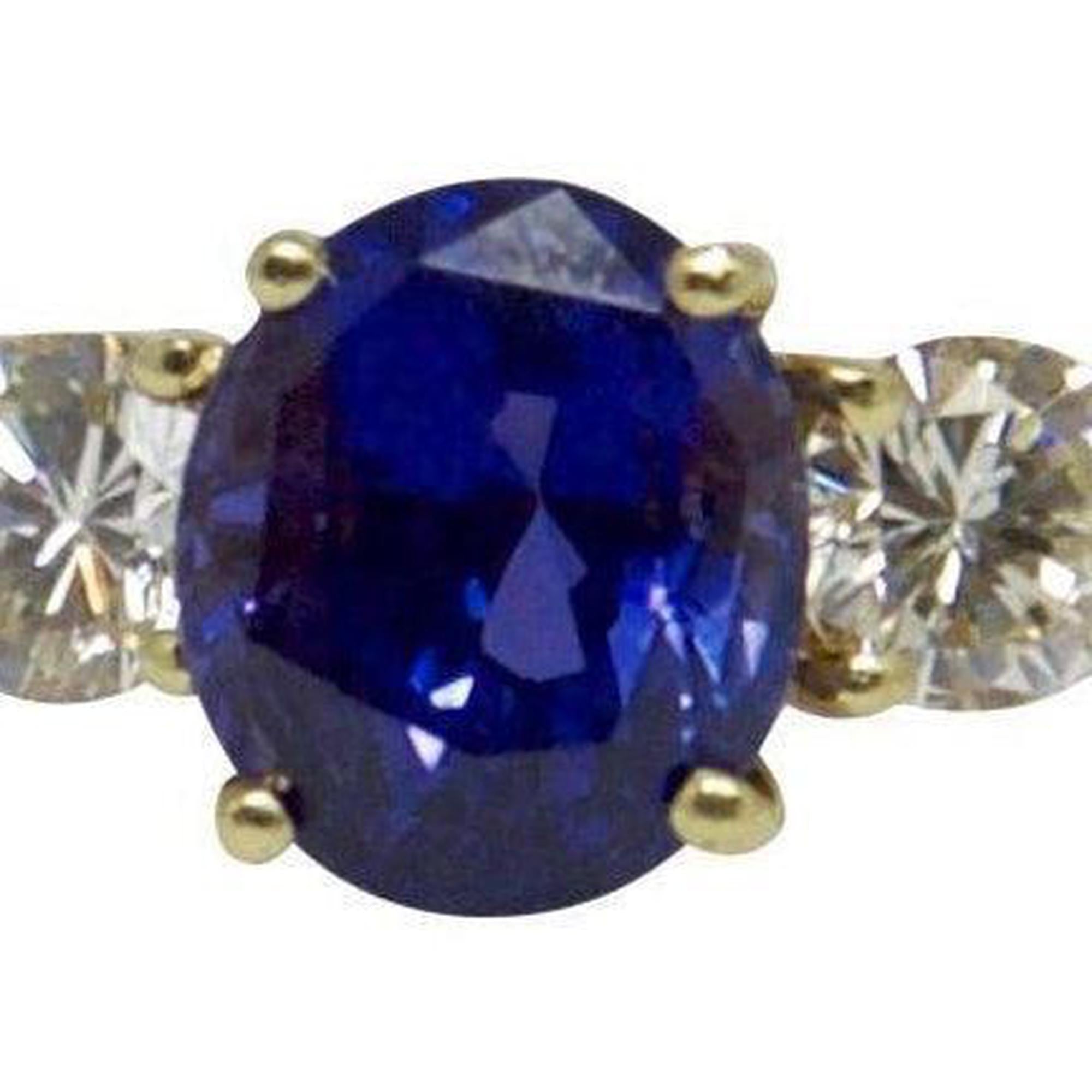 Tanzanite and Diamond Cocktail Ring