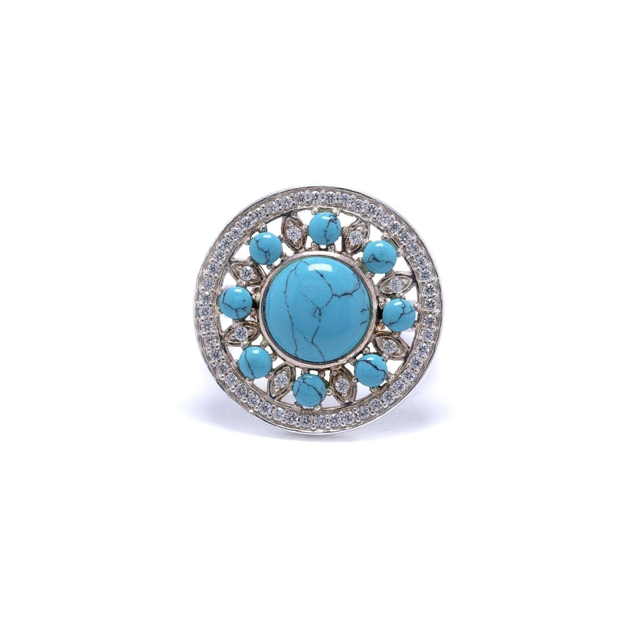 Thomas Sabo Turquoise Disc Ring