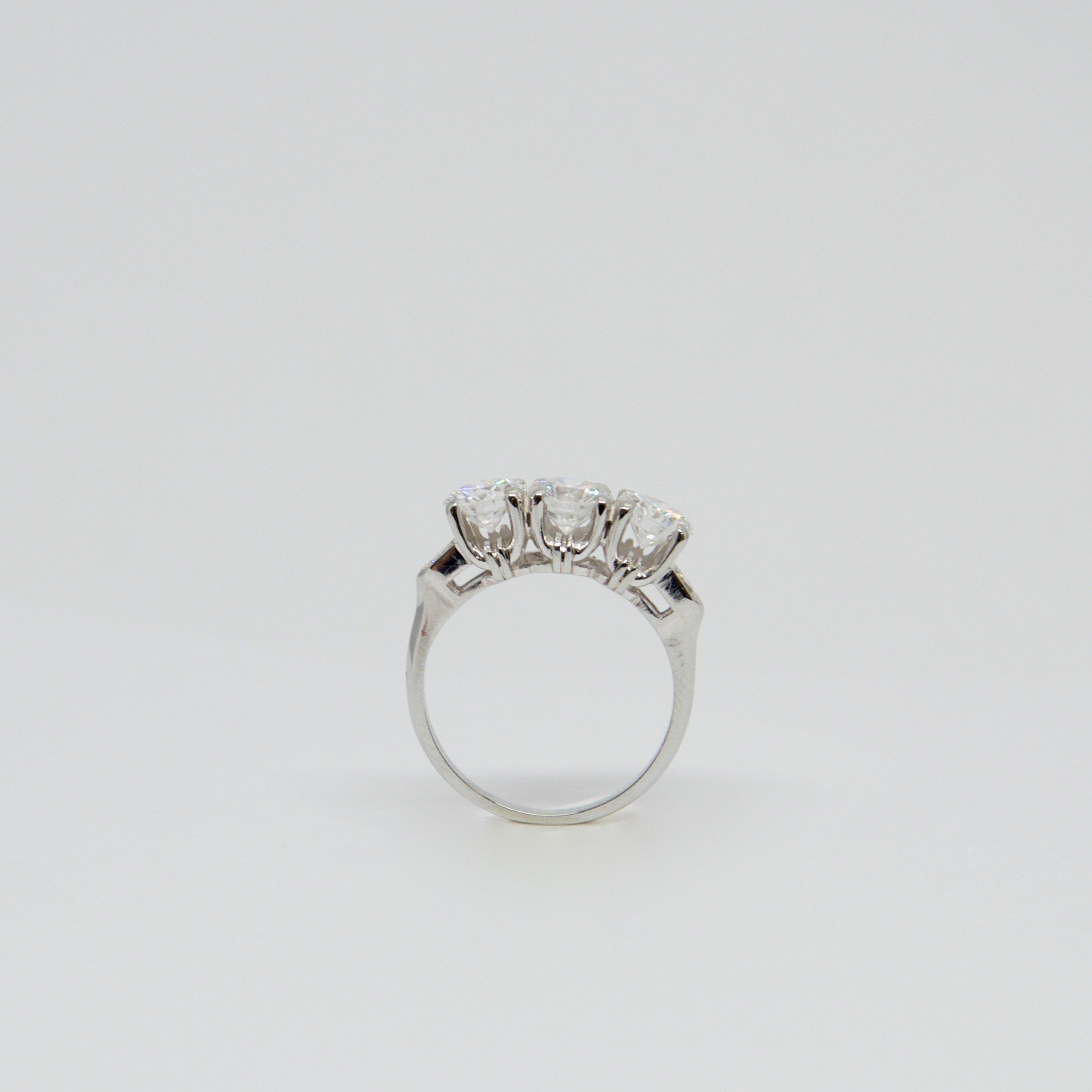 Three Stone Diamond Ring