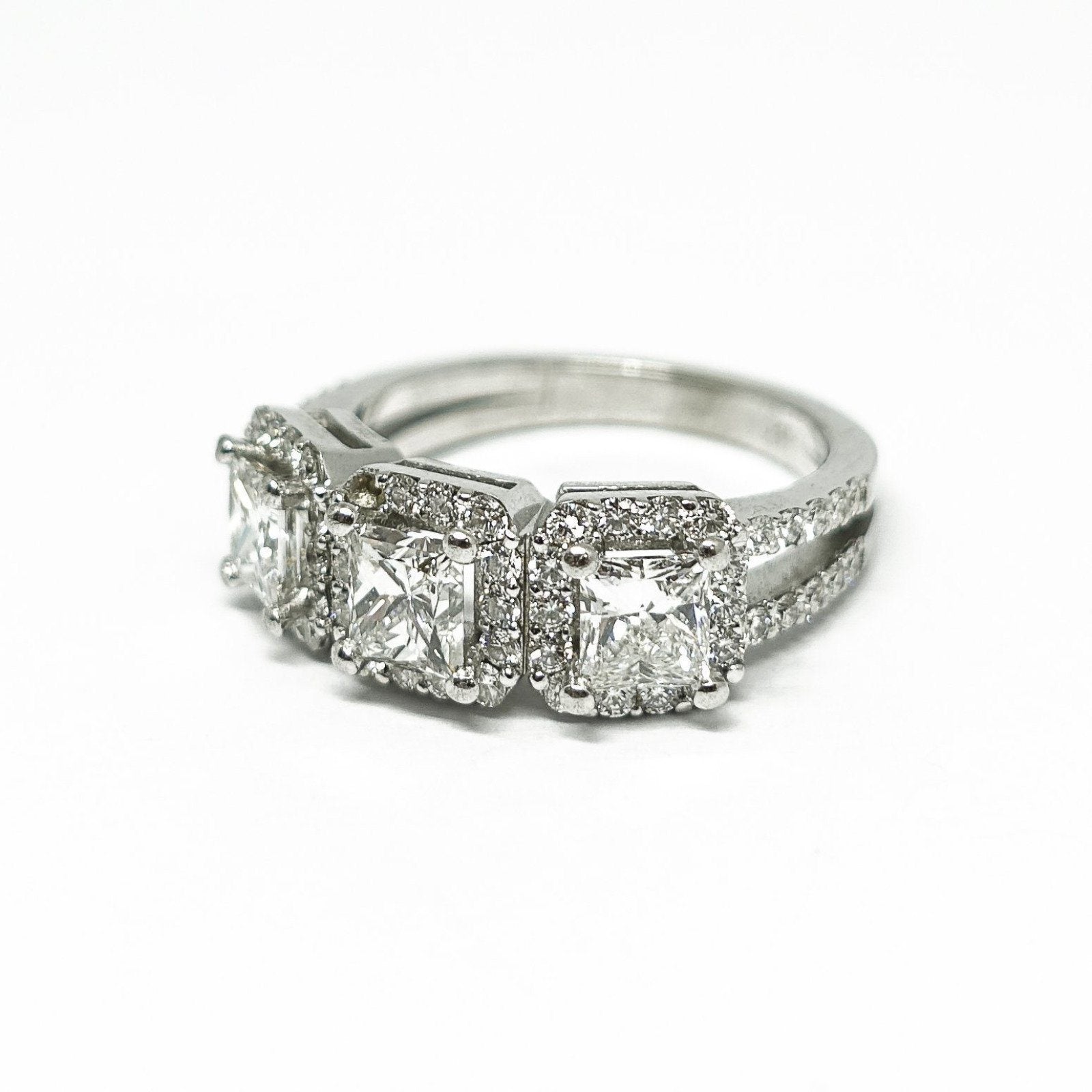 Three Stone Diamond Ring
