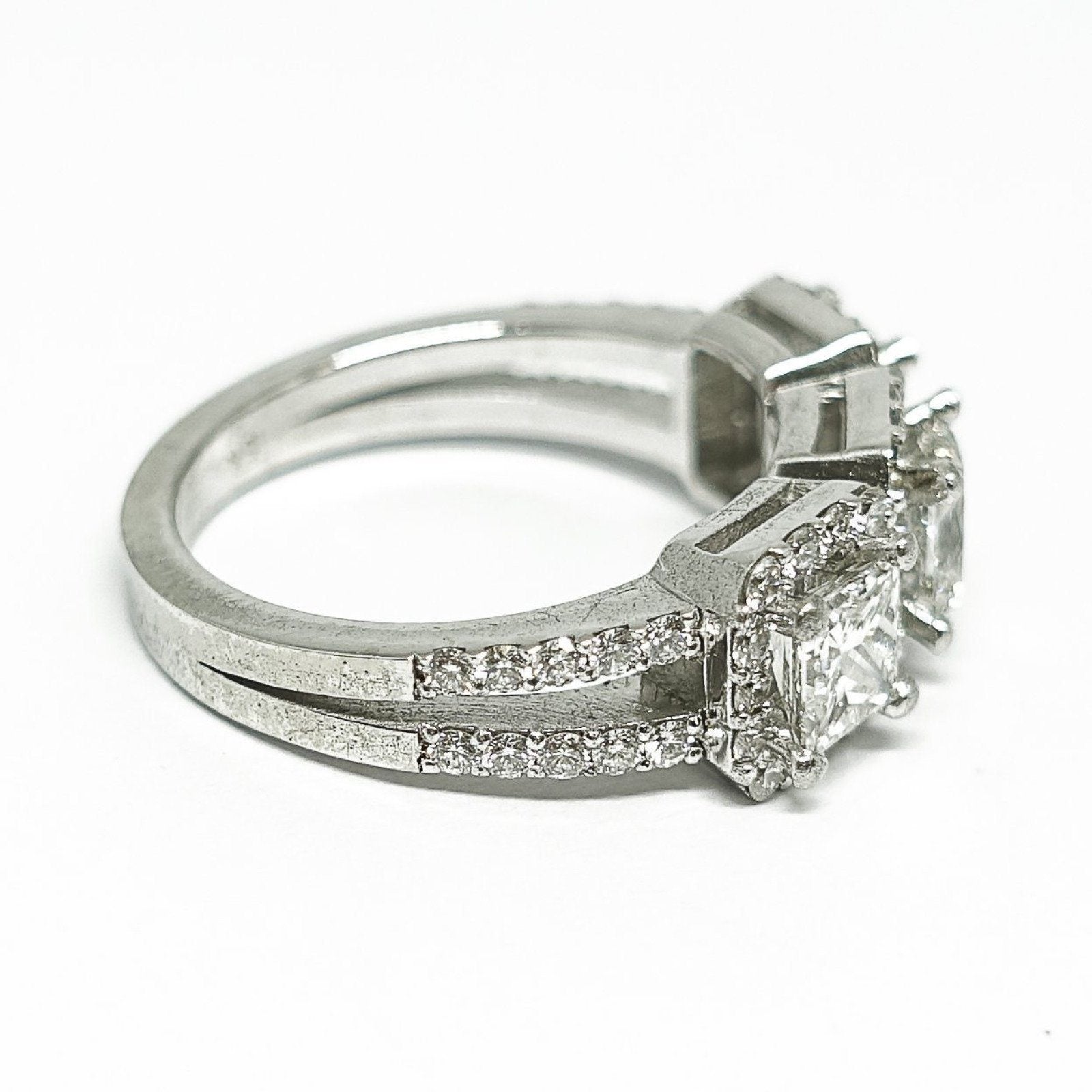Three Stone Diamond Ring