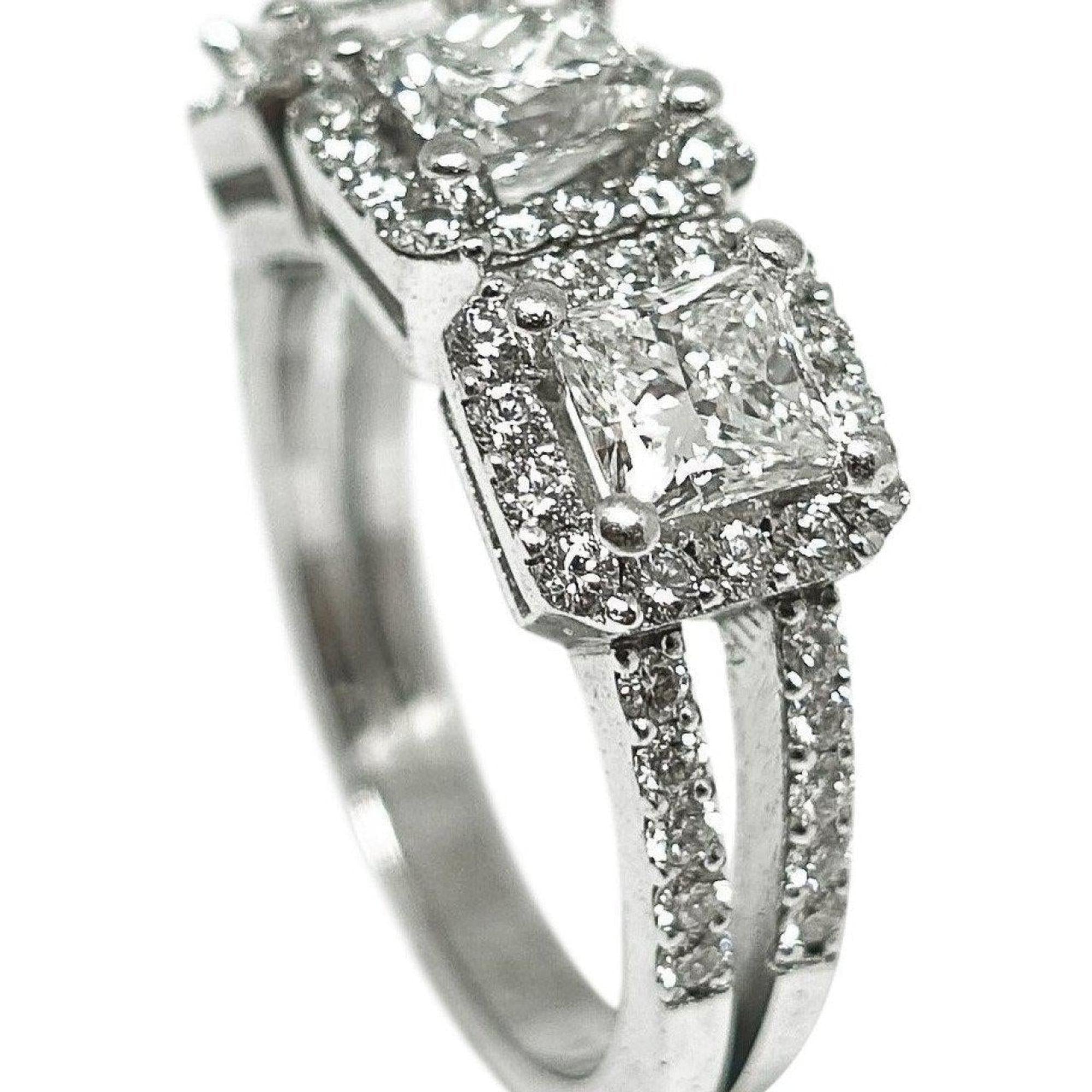 Three Stone Diamond Ring