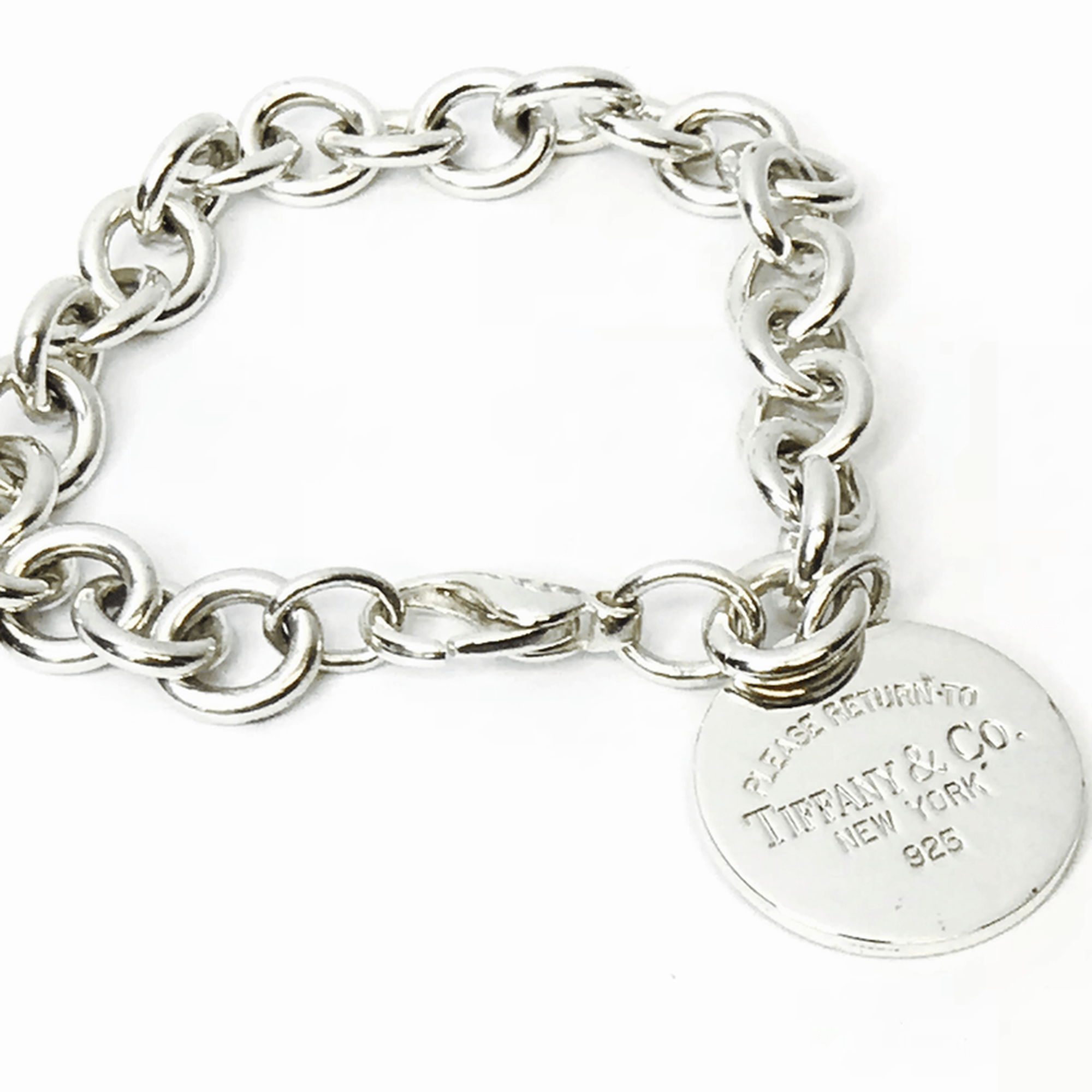 Tiffany & Co Return To Tiffany Round Tag Bracelet