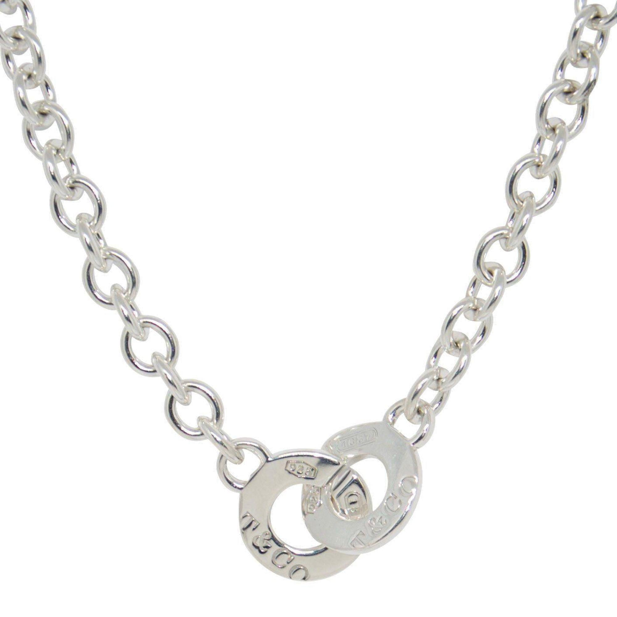 Tiffany & Co. 1837 Circle Locking Rings Necklace