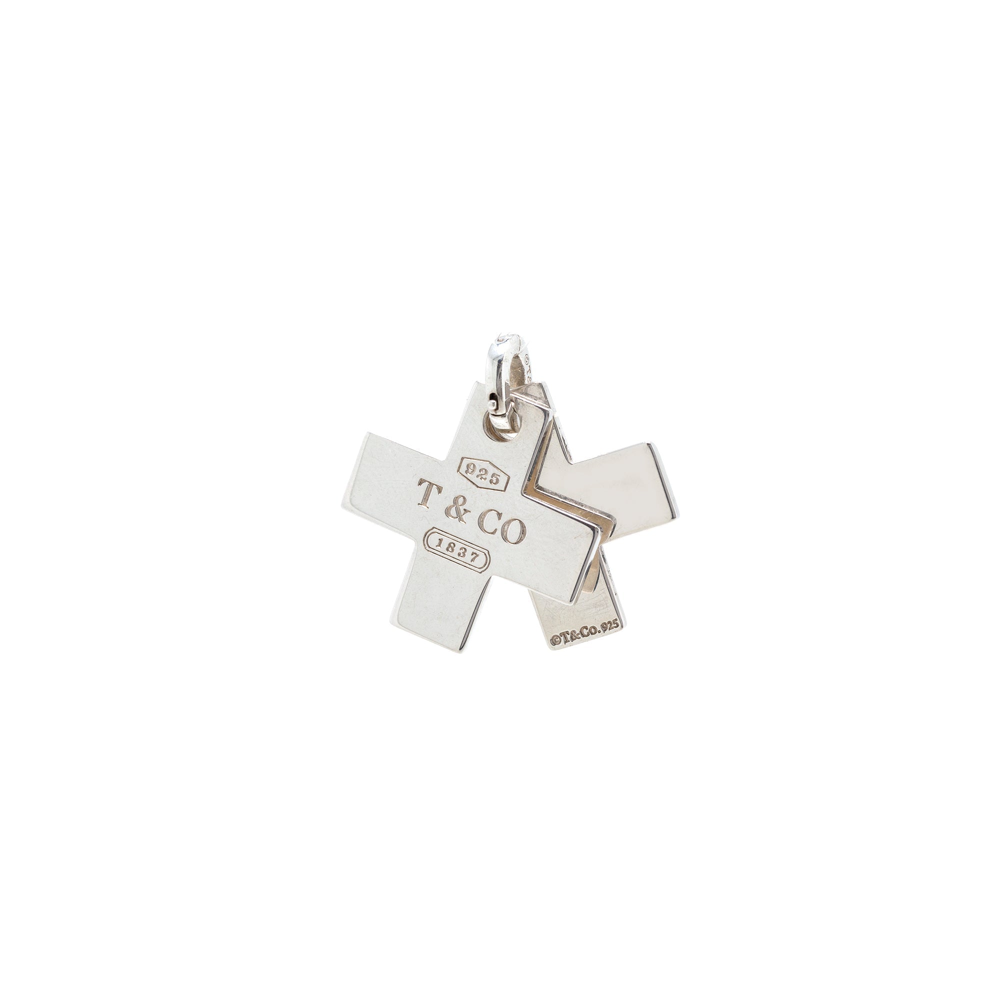 Tiffany & Co. 1837 Double Cross Charm