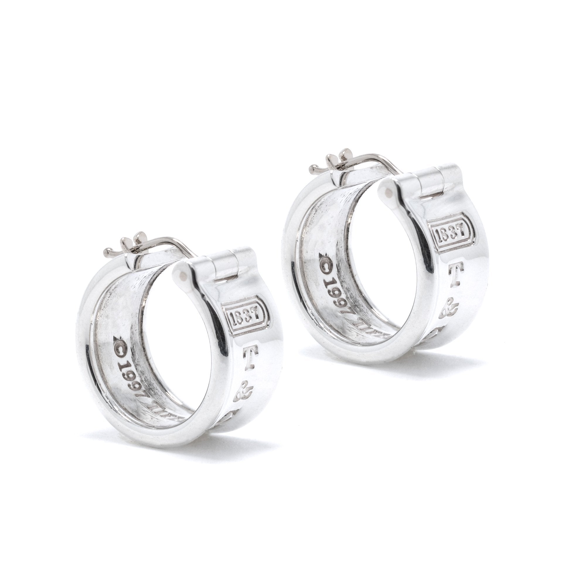 Tiffany & Co. 1837 Hoop Earrings