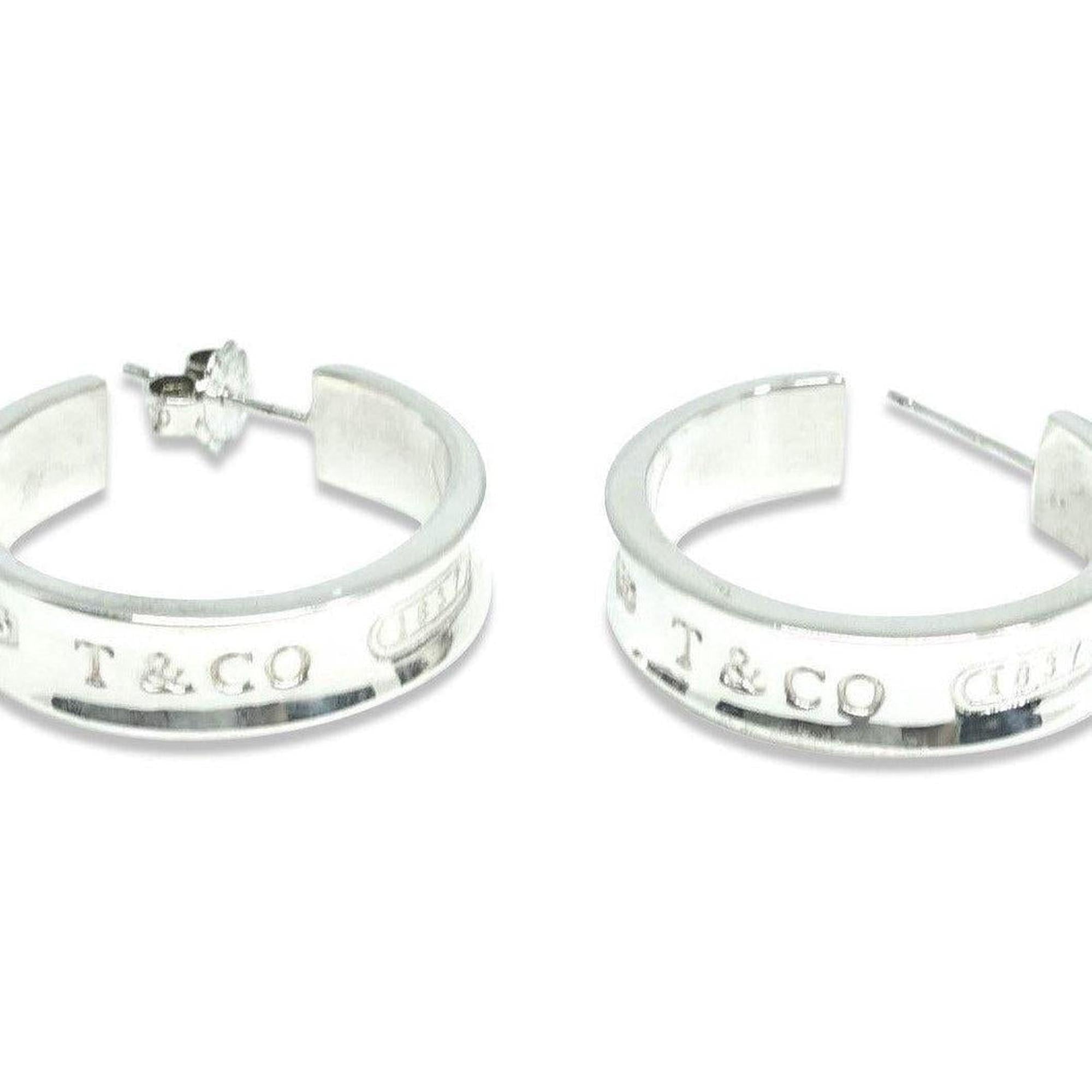 Tiffany & Co. 1837 Hoop Earrings