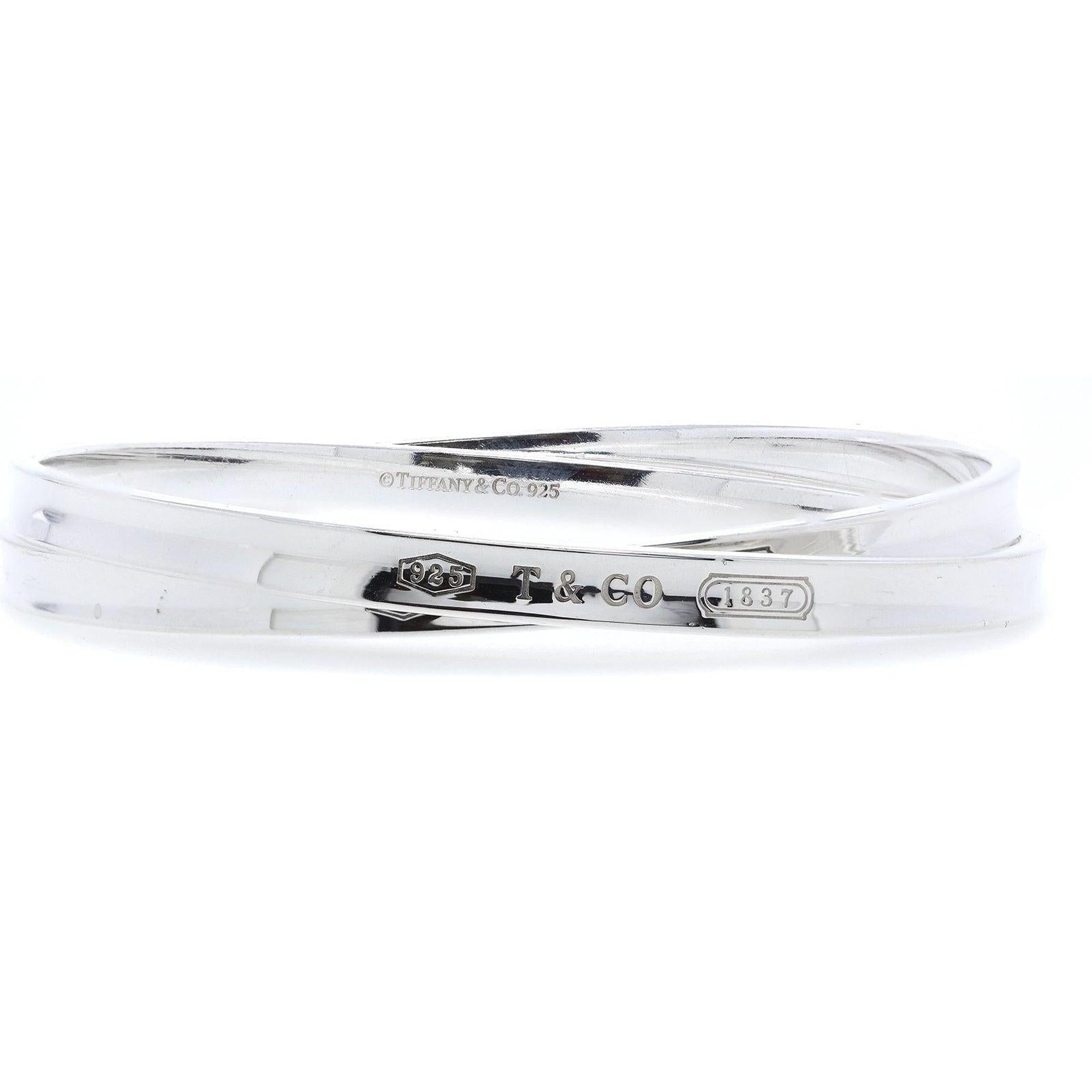 Tiffany & Co. 1837 Interlocking Circles Bangle