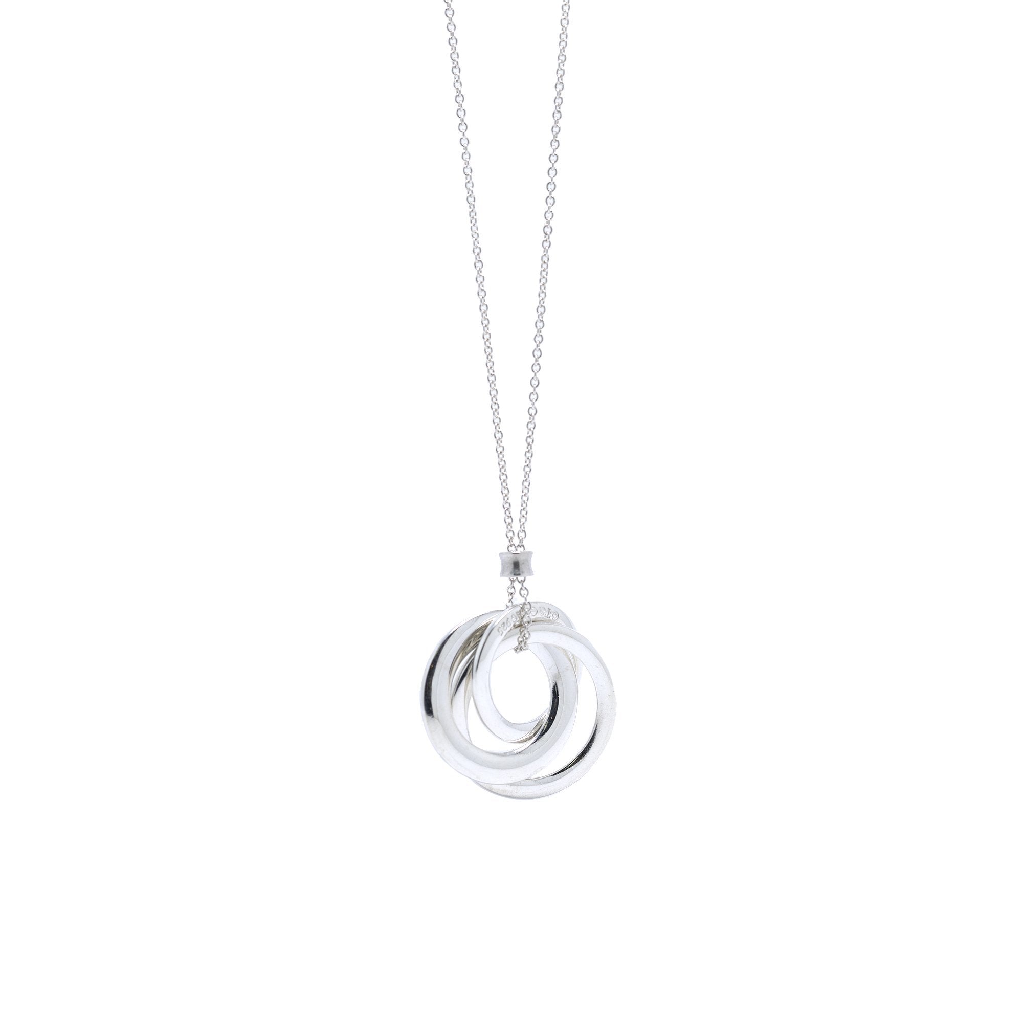 Tiffany & Co. 1837 Interlocking Circles Pendant Necklace