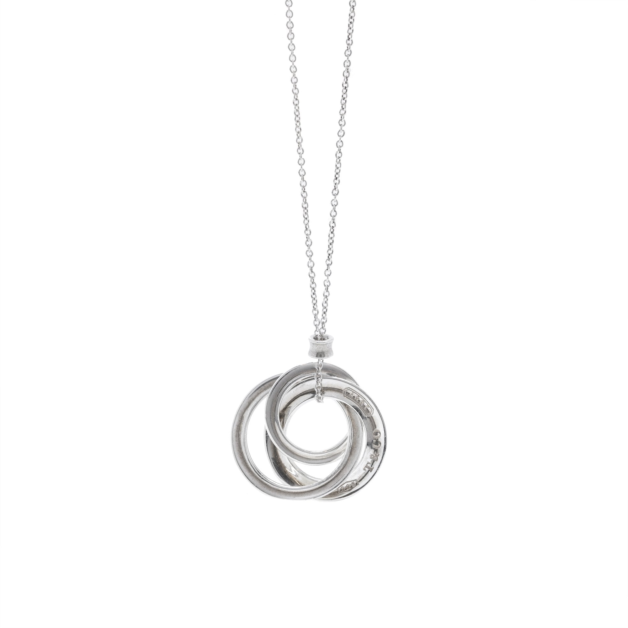 Tiffany & Co. 1837 Interlocking Circles Pendant Necklace