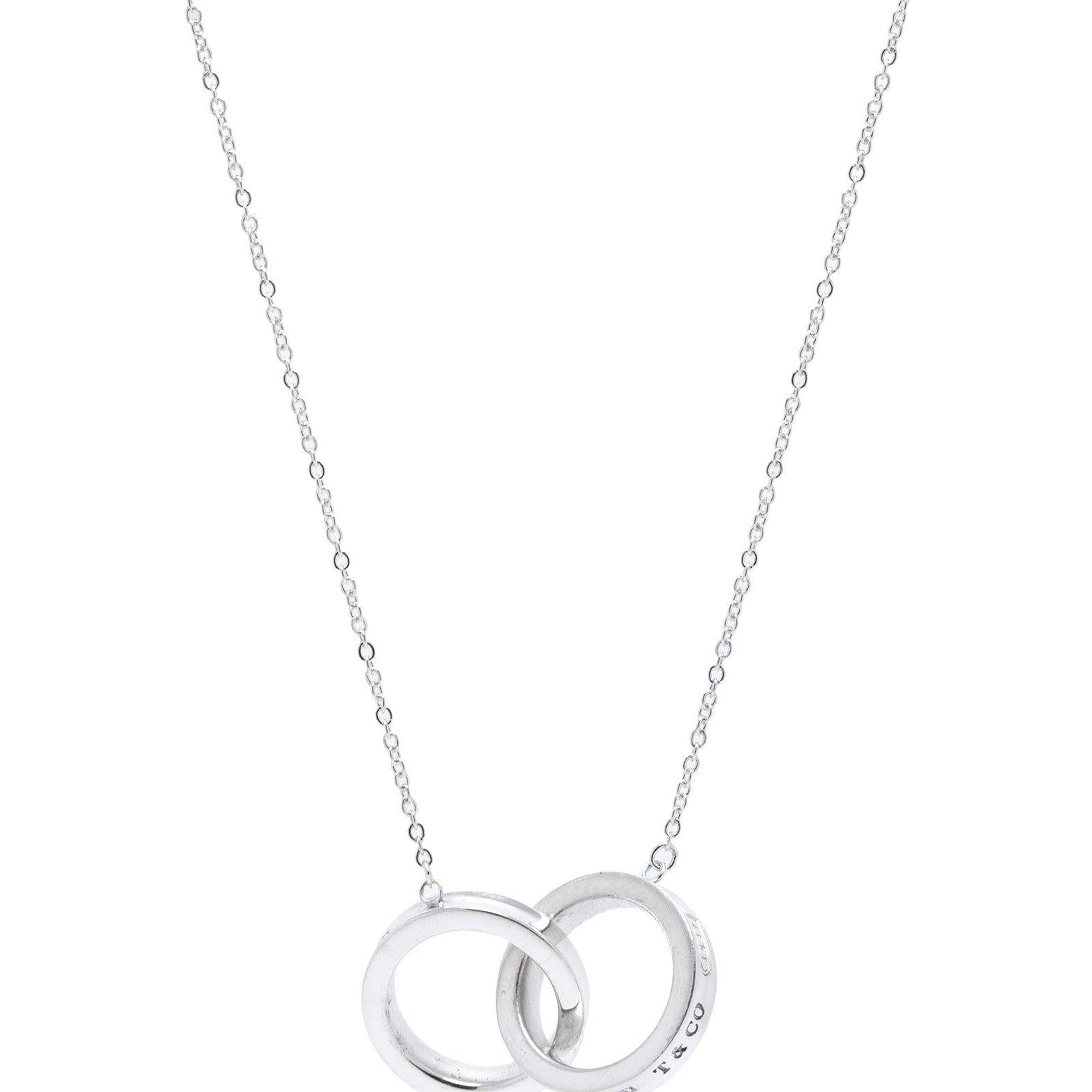Tiffany & Co. 1837 Interlocking Circles Pendant Necklace