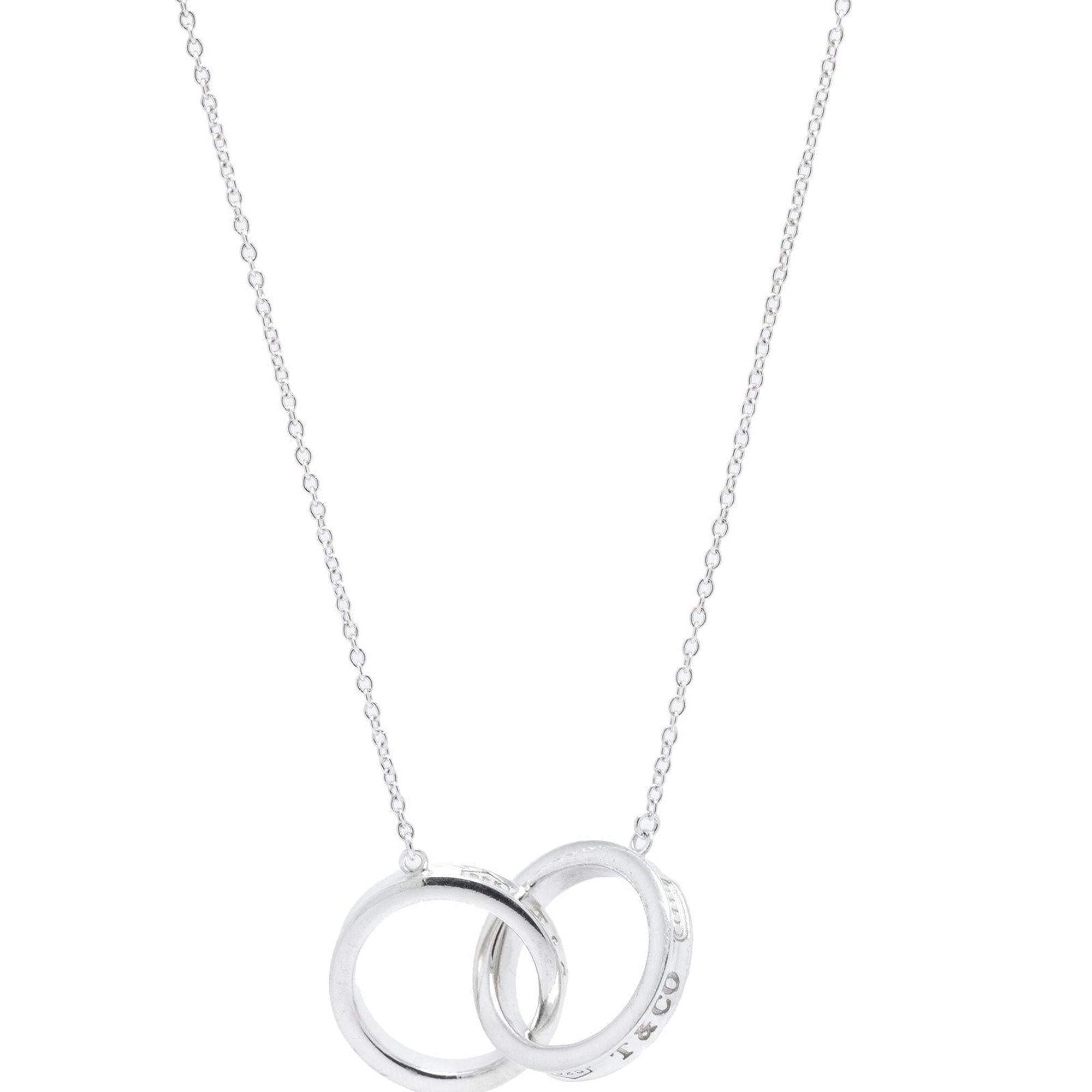 Tiffany & Co. 1837 Interlocking Circles Pendant Necklace