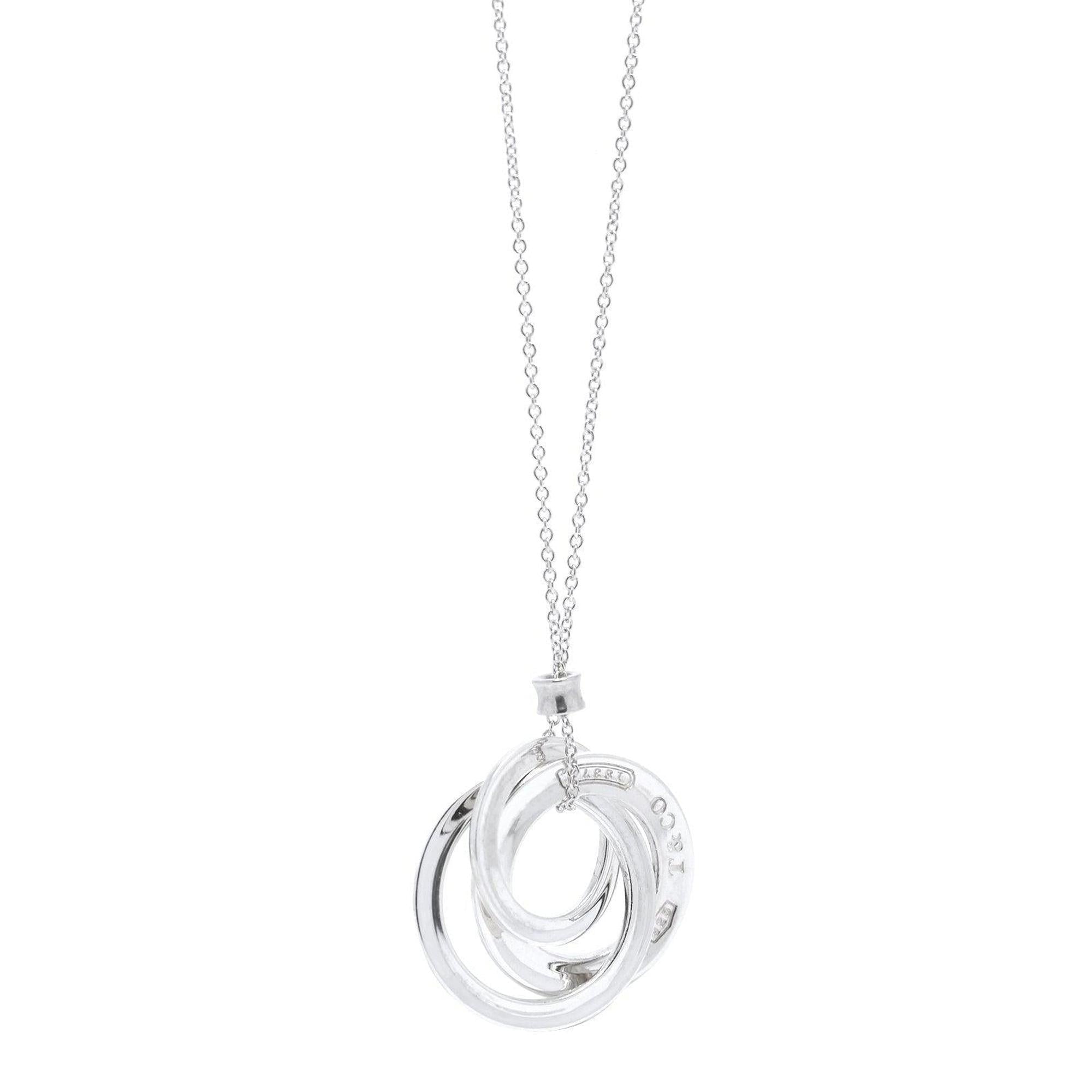 Tiffany & Co. 1837 Interlocking Circles Pendant Necklace