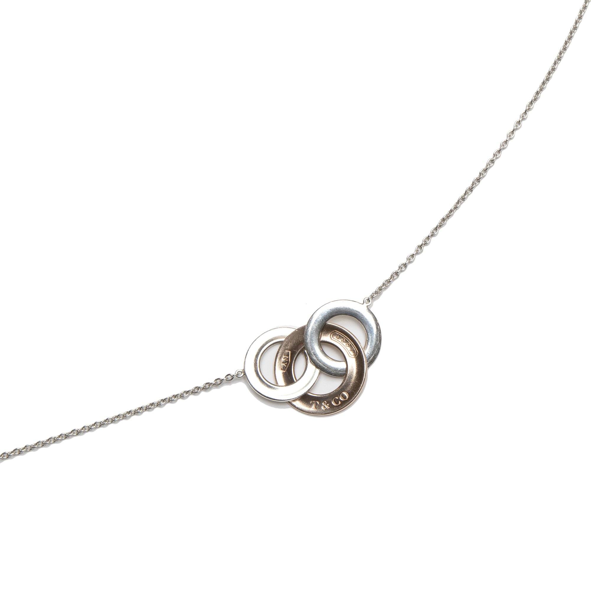 Tiffany & Co. 1837 Interlocking Circles Station Necklace