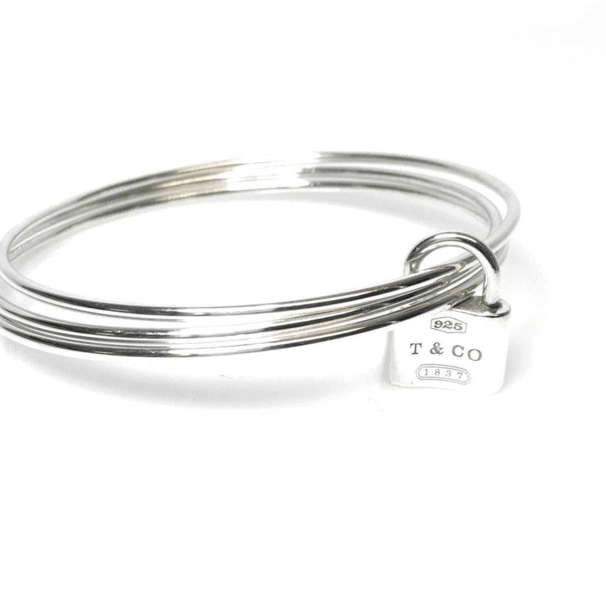 Tiffany & Co. 1837 Lcok Triple Bangle Bracelet