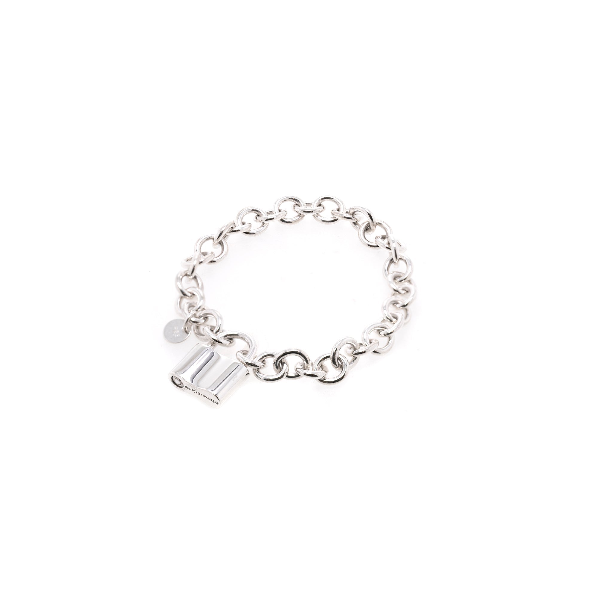 Tiffany & Co. 1837 Lock Charm Bracelet