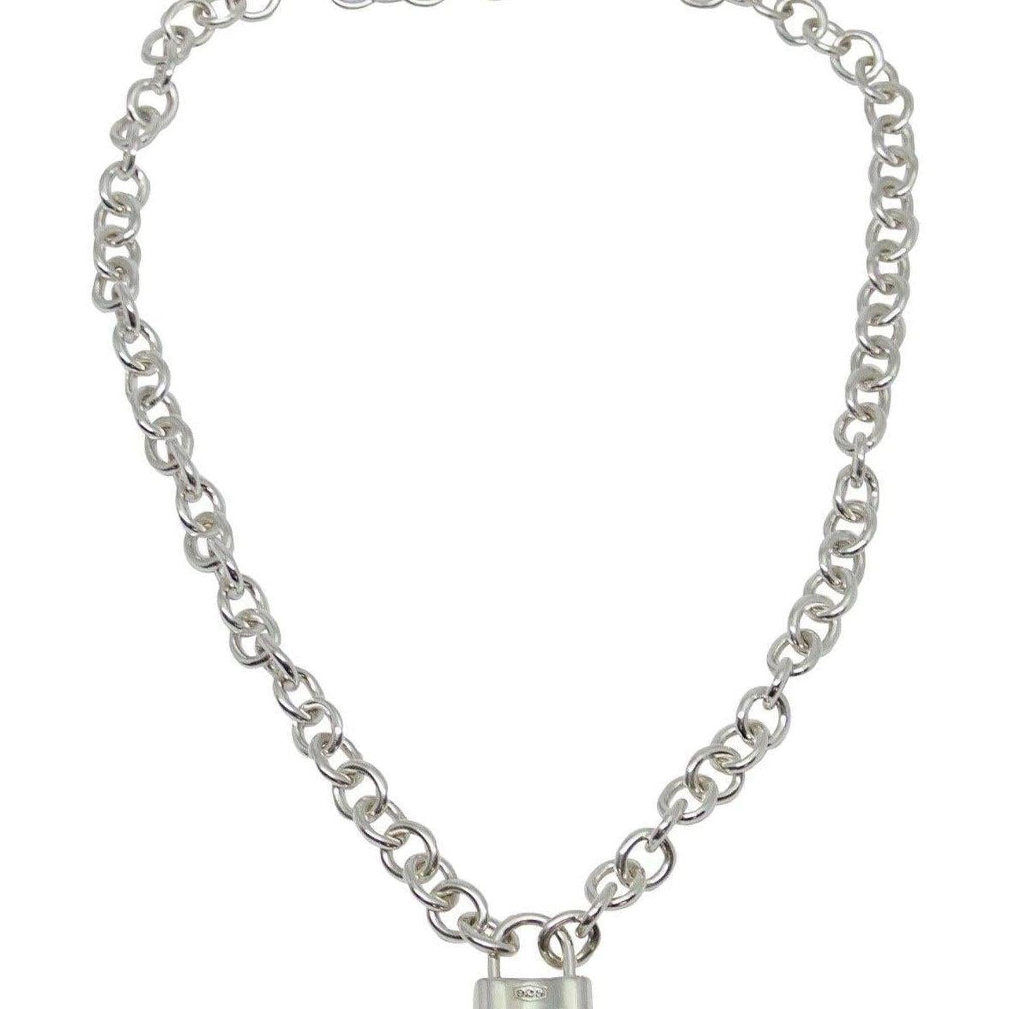 Tiffany & Co. 1837 Lock Pendant Necklace